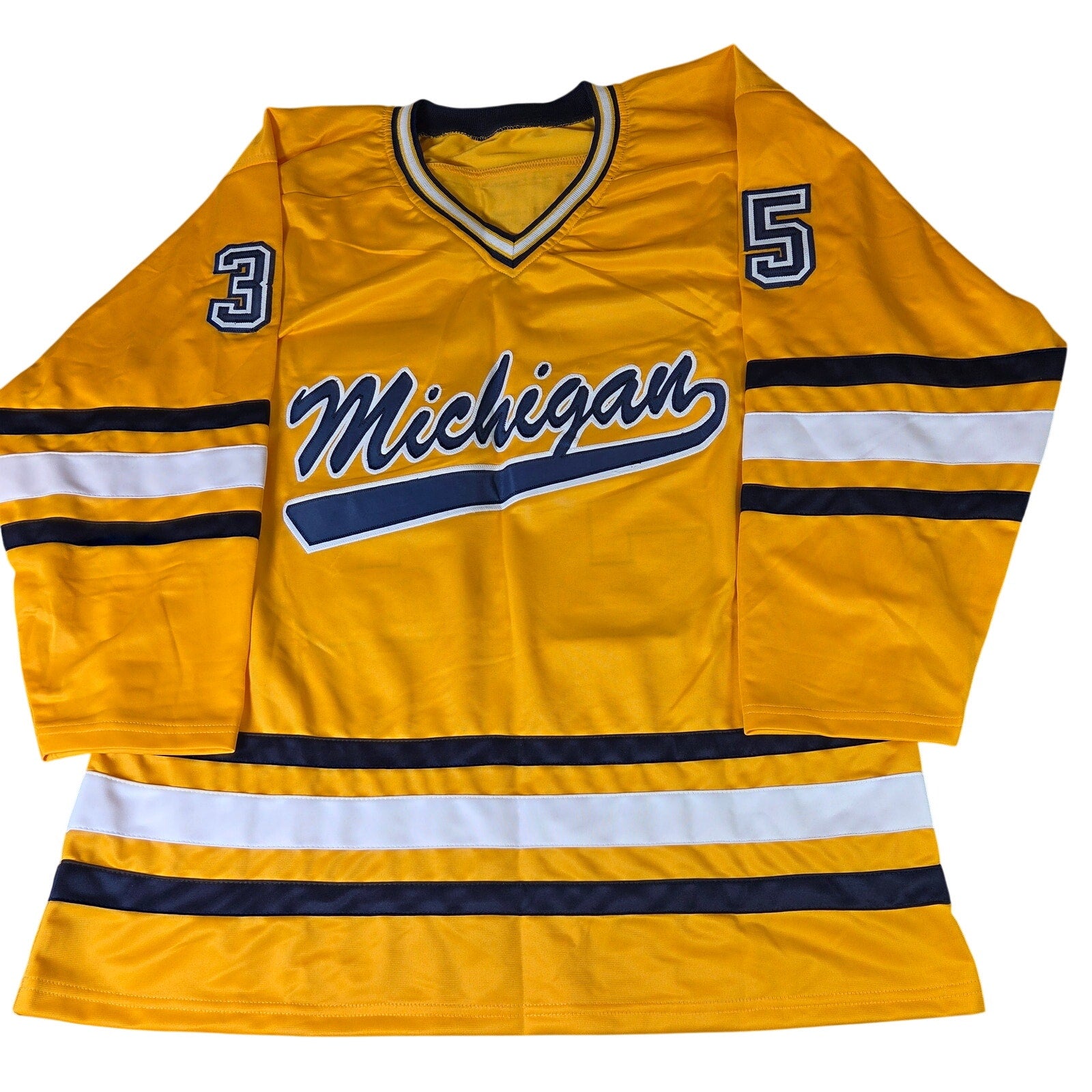 Marty Turco Signed Custom Michigan Wolverines Hockey Jersey 3x Inscribed JSA