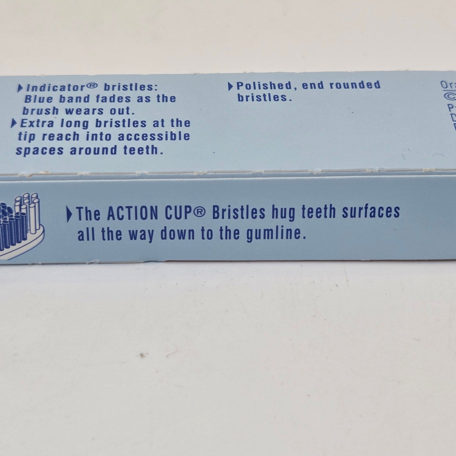 Oral-B Advantage Micro-Textured Toothbrush 30 Soft NOS 1996 Dental Promo