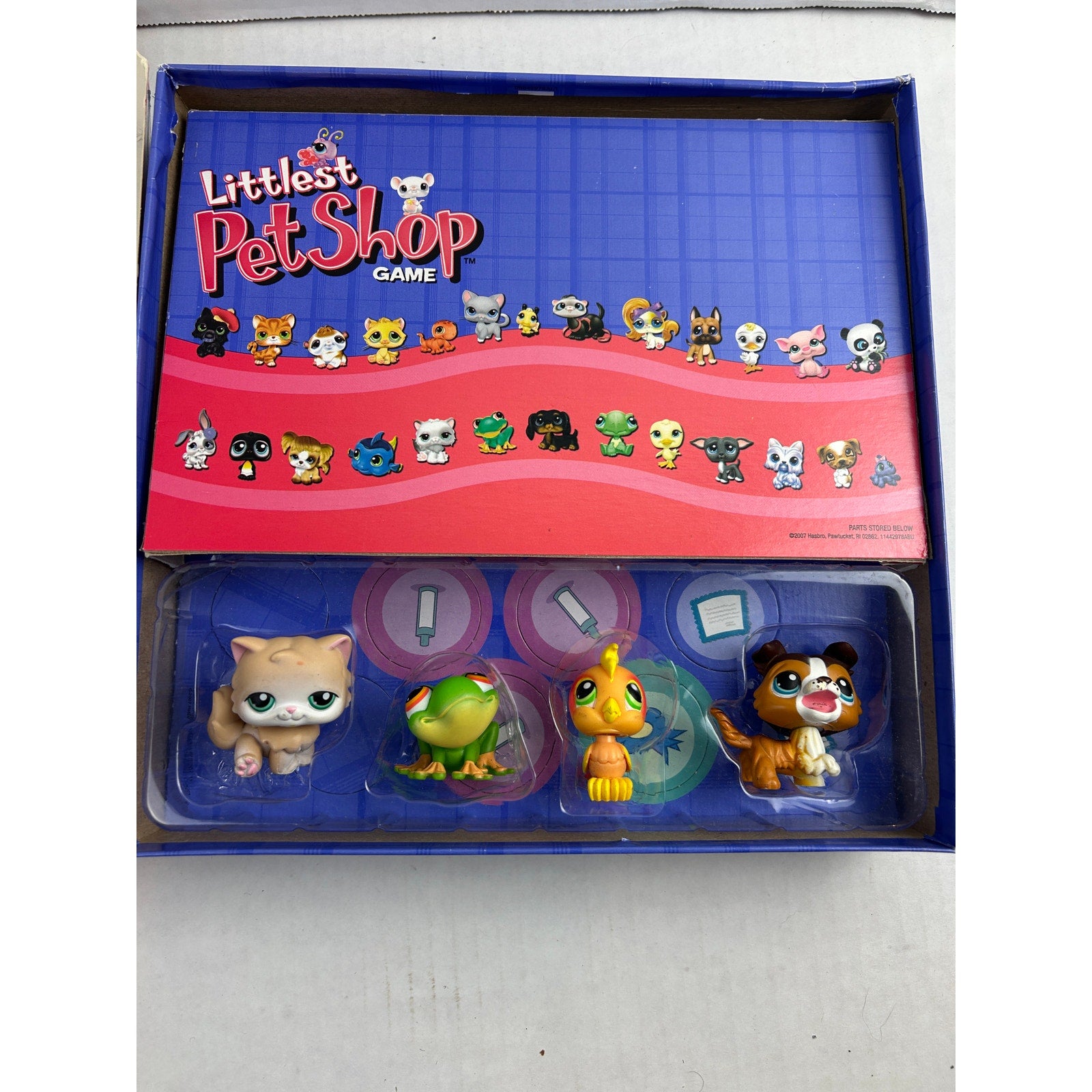 Littlest Pet Shop Game Prettiest Pet Show 2007 MB Hasbro complete