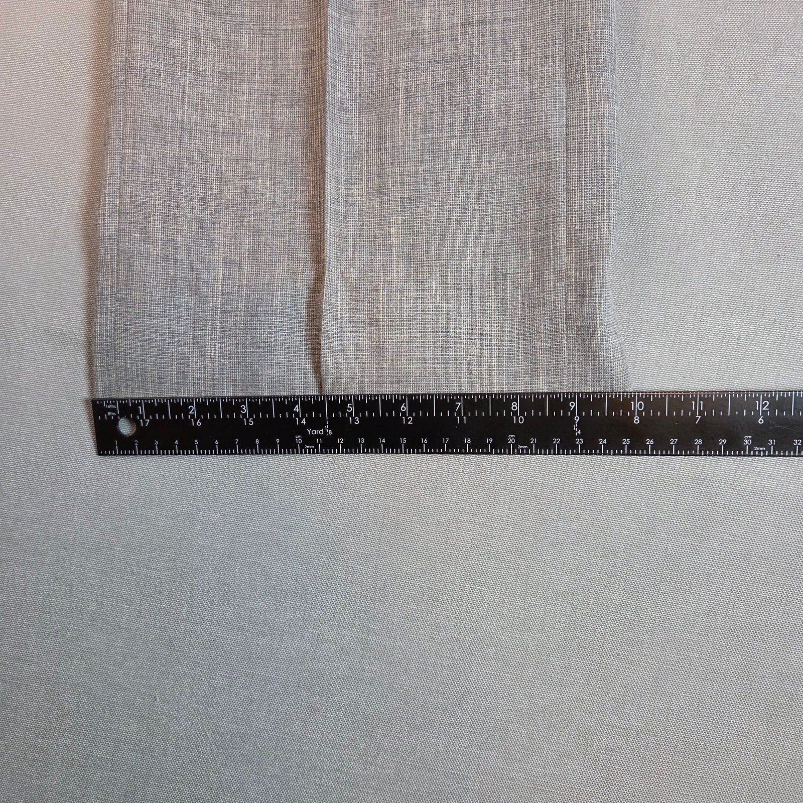 Vintage Haggar Pleated Slacks Men’s 37x26 Gray Dress Pants USA 1980s