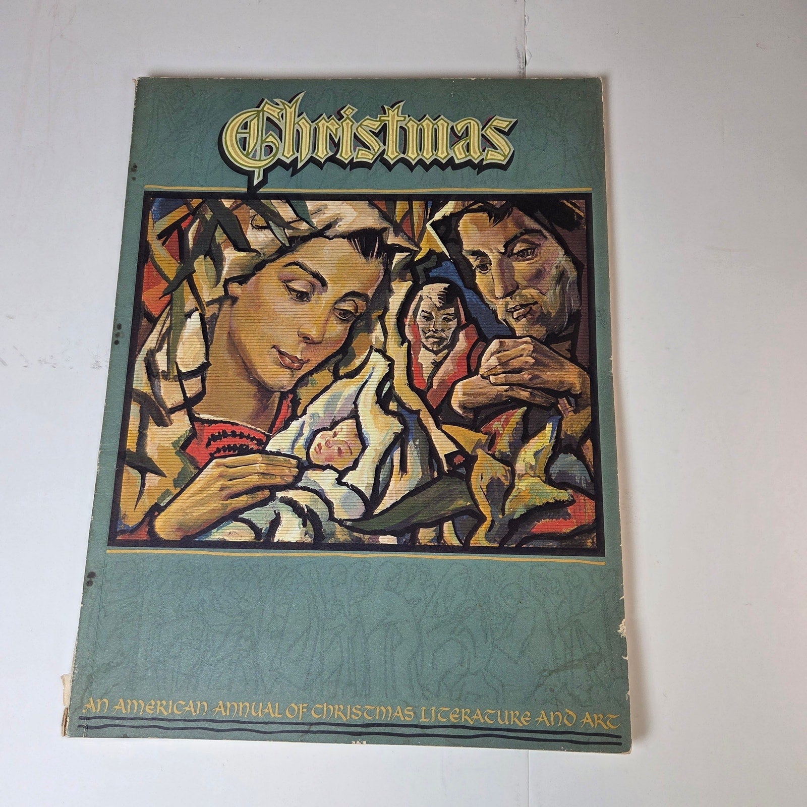 Christmas Annual 1960 Augsburg Publishing Art Literature Nativity Holiday Book
