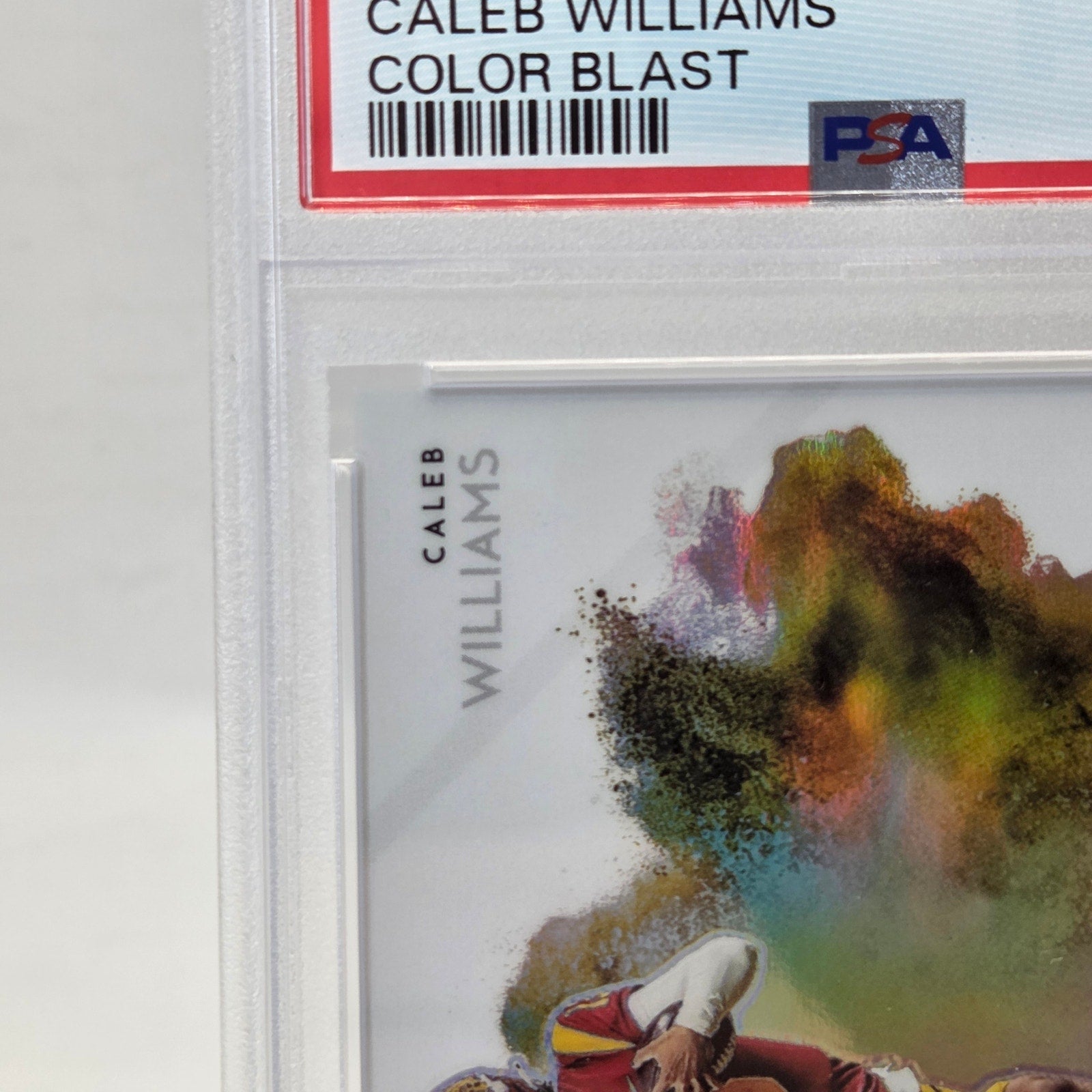 2023 Panini Prizm Draft Picks Caleb Williams Color Blast PSA 10 Gem Mint