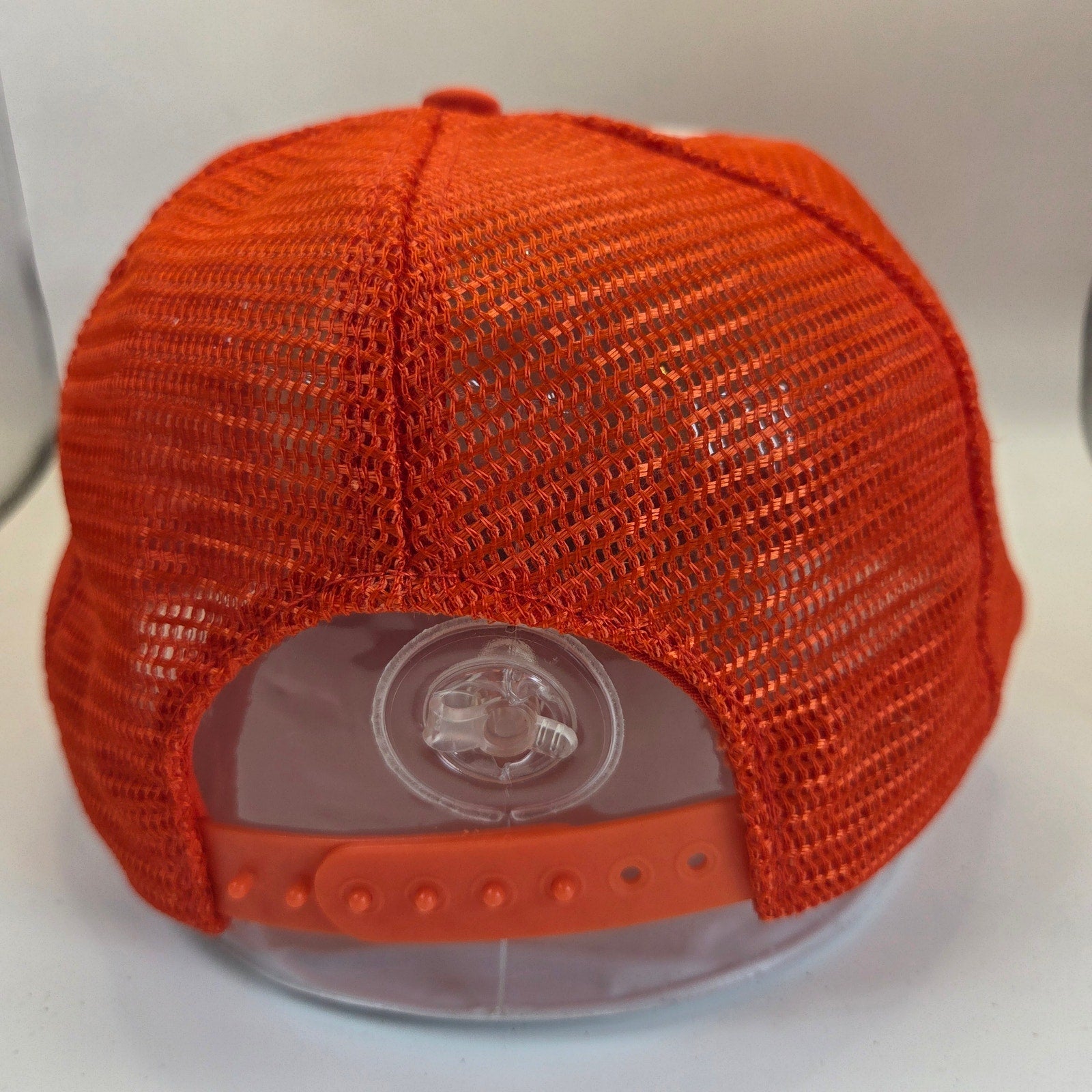 Vintage Trust Worthy Hardware Mesh Snapback Trucker Hat Taiwan Foam Front