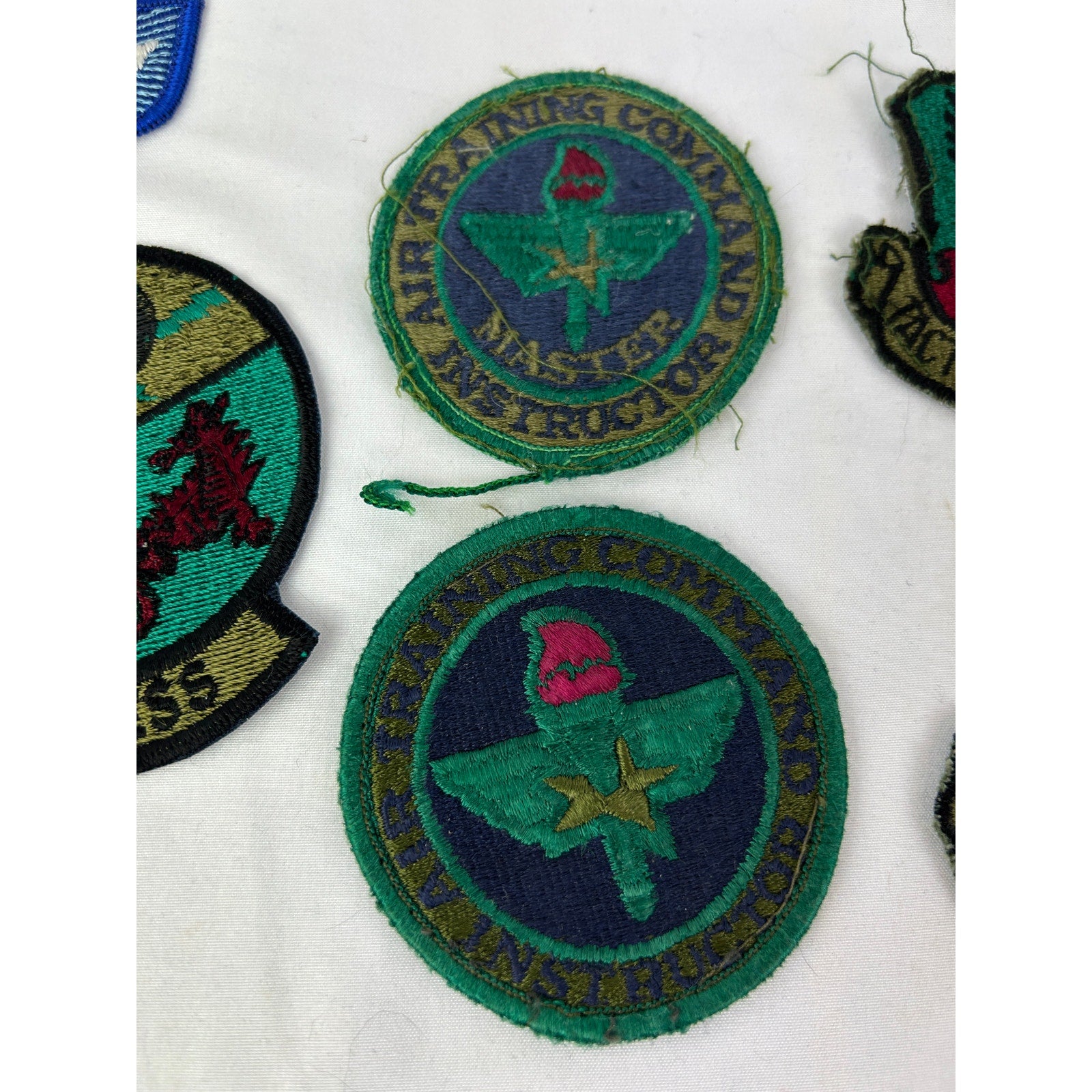 Vintage US Air Force Patch Lot Mixed Units USAF CAP 10 pcs
