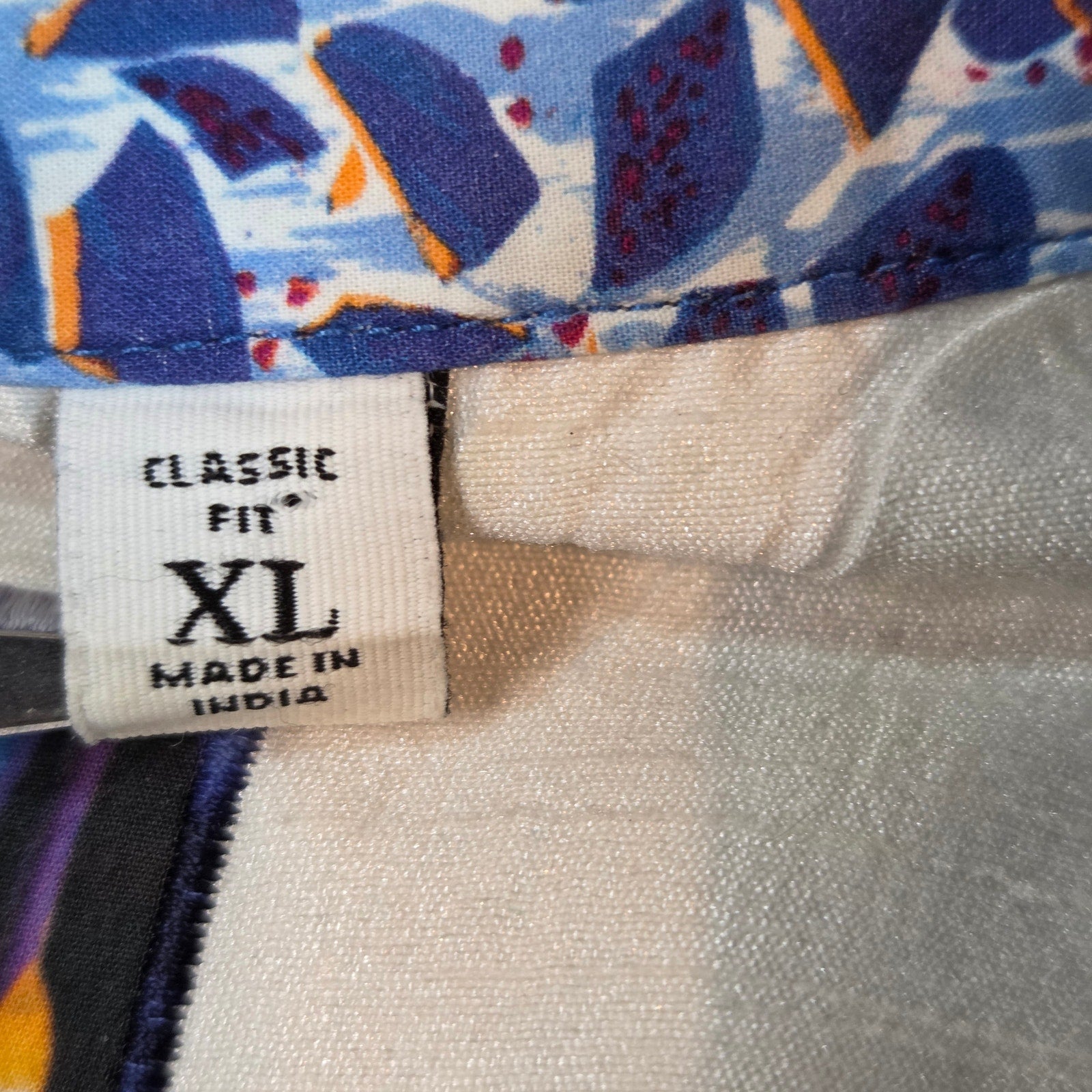 Robert Graham Classic Fit Striped Shirt XL Knowledge Wisdom Truth Cotton