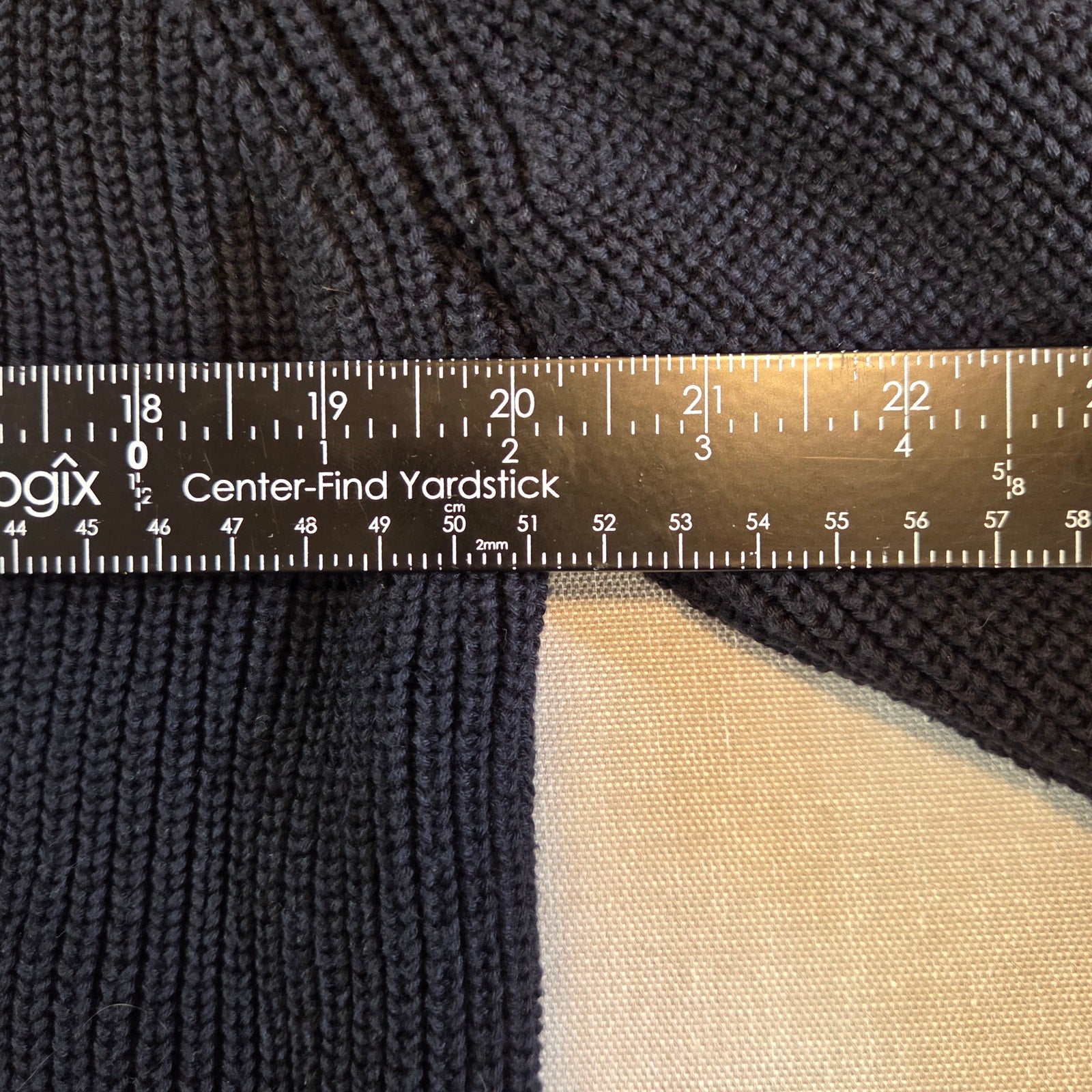 Calvin Klein Navy 1/4 Zip Cotton Sweater Men’s XL (Fits Like Large)