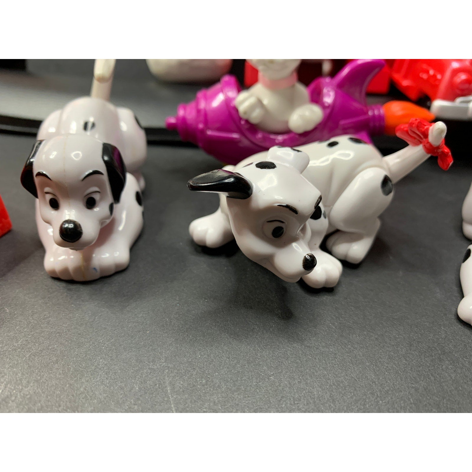 2000 Disney 102 Dalmatians McDonald's Happy Meal Toys Lot 11 Puppy Figures Cars
