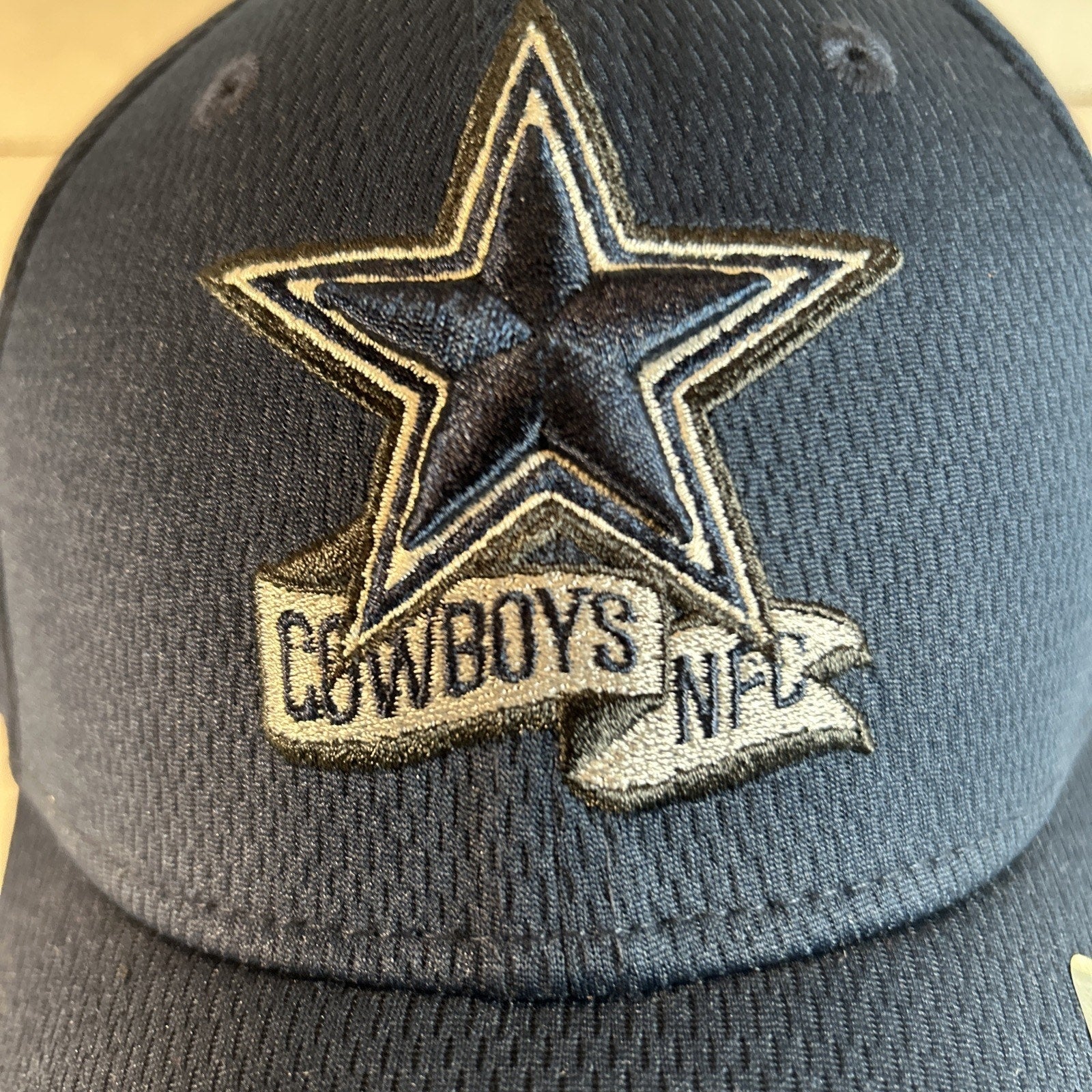 Dallas Cowboys New Era 39Thirty Small/Medium Navy Blue Hat
