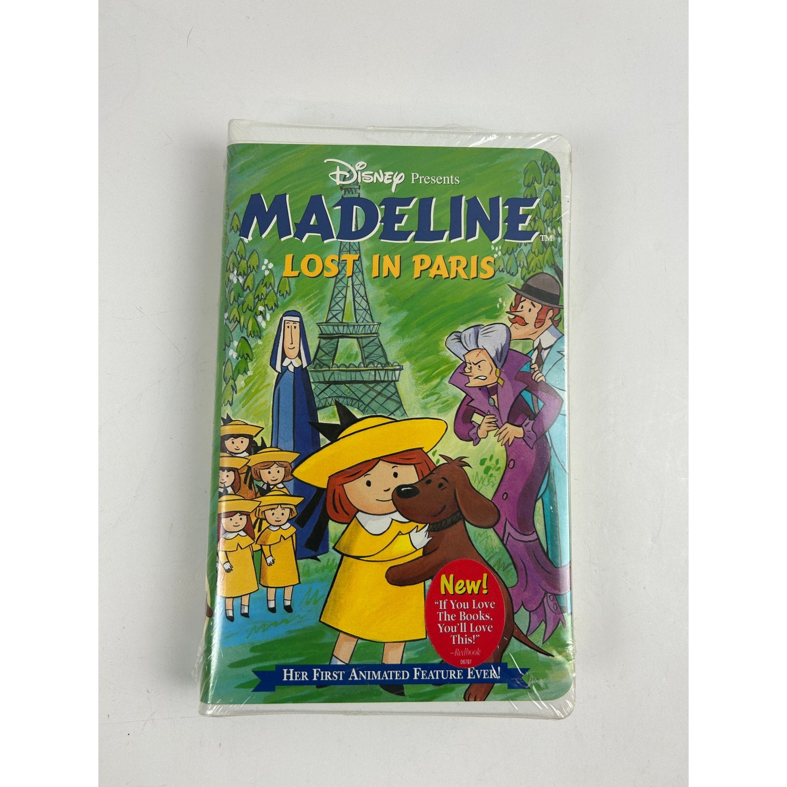 Madeline: Lost in Paris 1999 VHS – Disney clamshell, factory sealed NOS