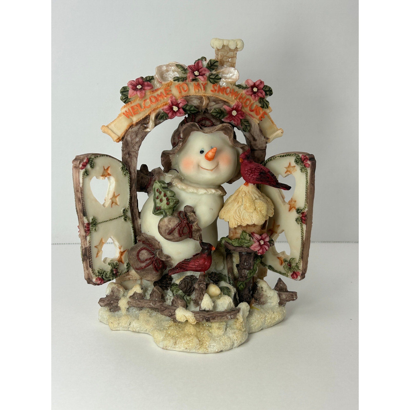 Department 56 Snowman Welcome To My Snowhouse Resin Holiday Figurine