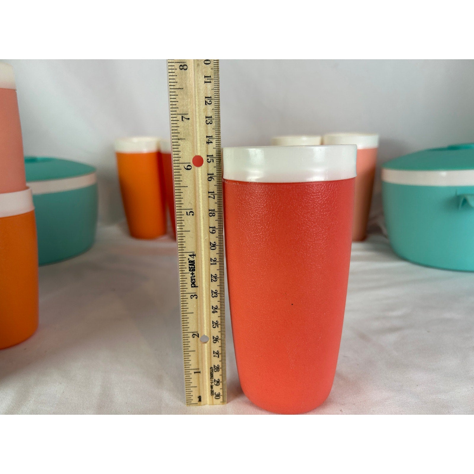 Bolero Therm O Ware MCM Bowl Tumbler Ice Bucket Set Retro Pastel Lot