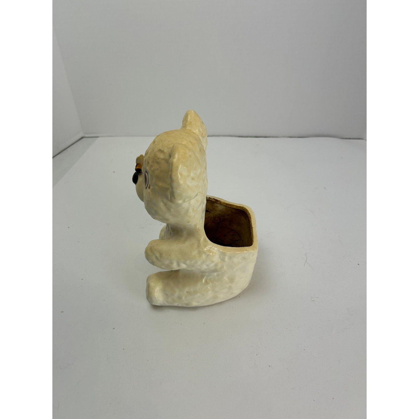 Vintage INARCO Bear Planter Ceramic Figurine Cleveland Ohio E-1692