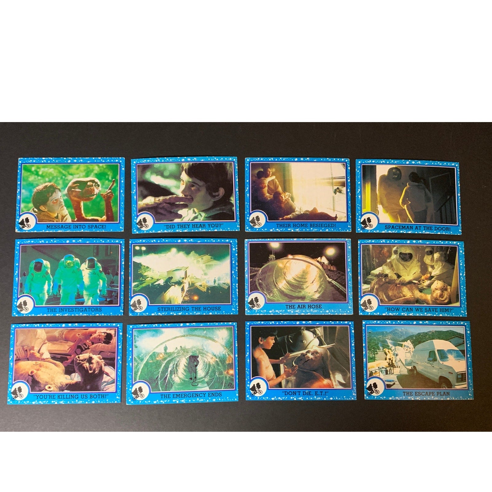 1982 Topps ET The Extra Terrestrial Trading Card Set No Stickers