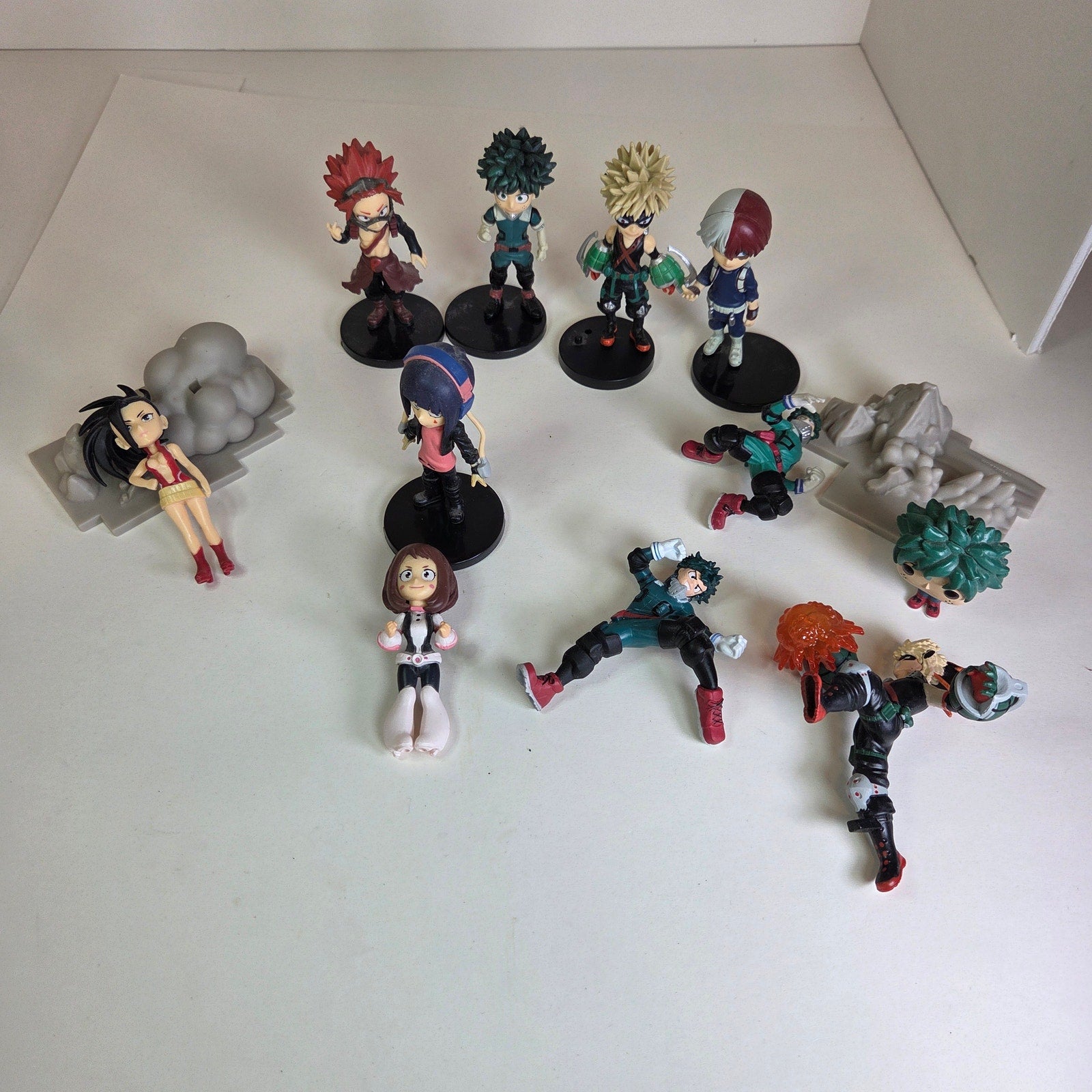 My Hero Academia Anime Figure Lot – Deku, Bakugo, Todoroki & Others
