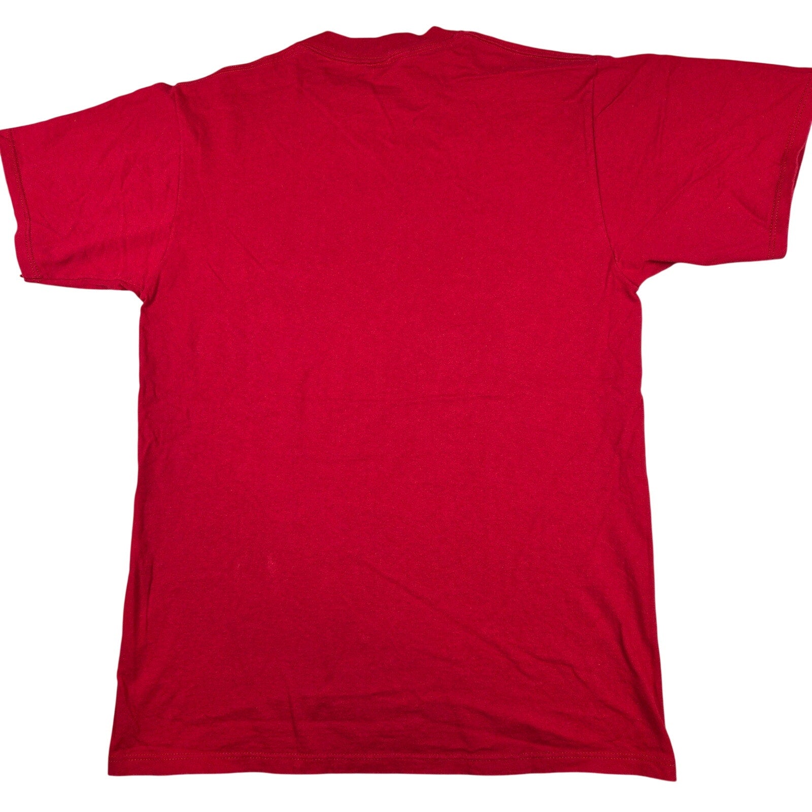 Vintage Jerzees Glacier Moose Graphic T Shirt USA Made Red Mens L 90s