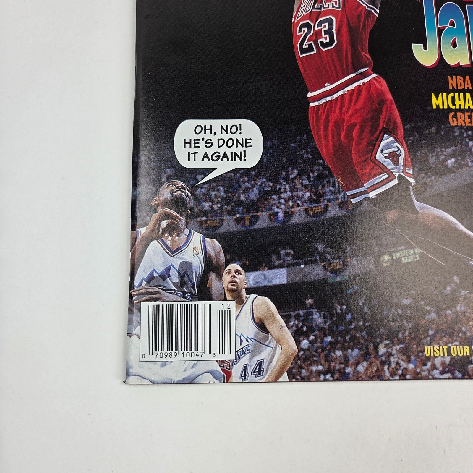 Sports Illustrated For Kids Dec 1997 Michael Jordan Jams! Complete Stickers