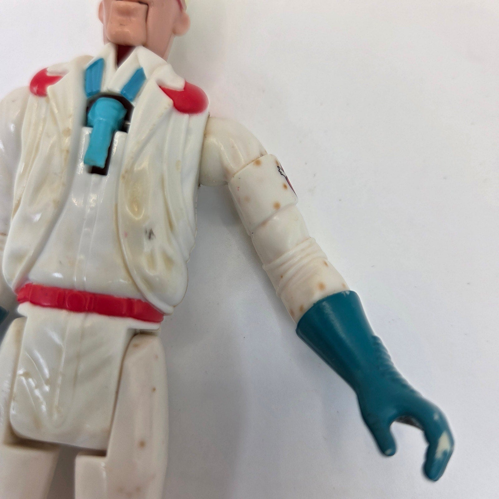 Vintage Ghostbusters Action Figure Lot Egon Ray Car Parts Kenner 1984 1987