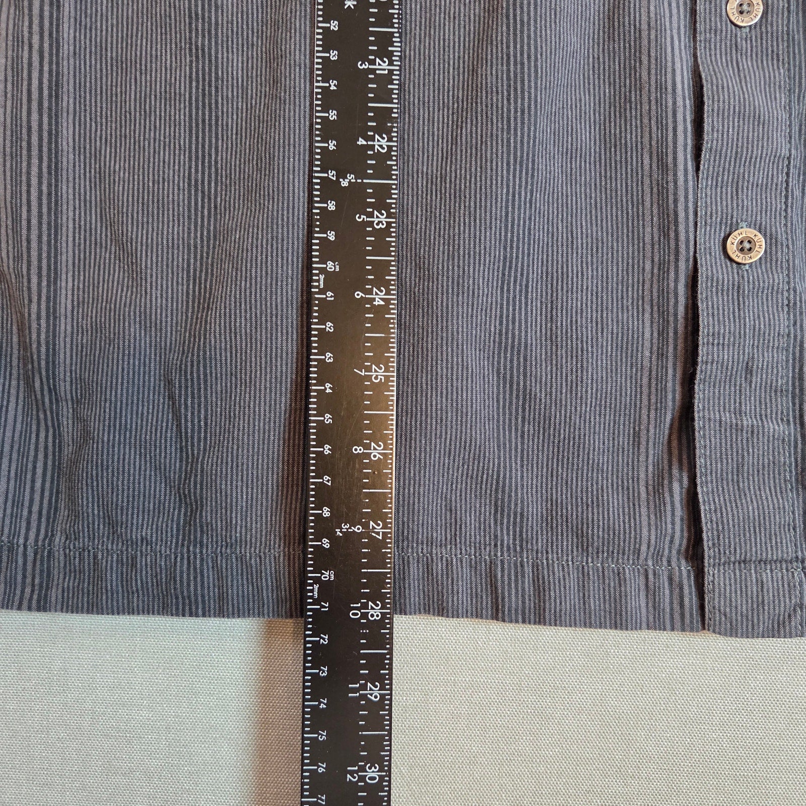 Kuhl Karib SS Organic Cotton Button Up Shirt Men’s XL Casual Travel Top