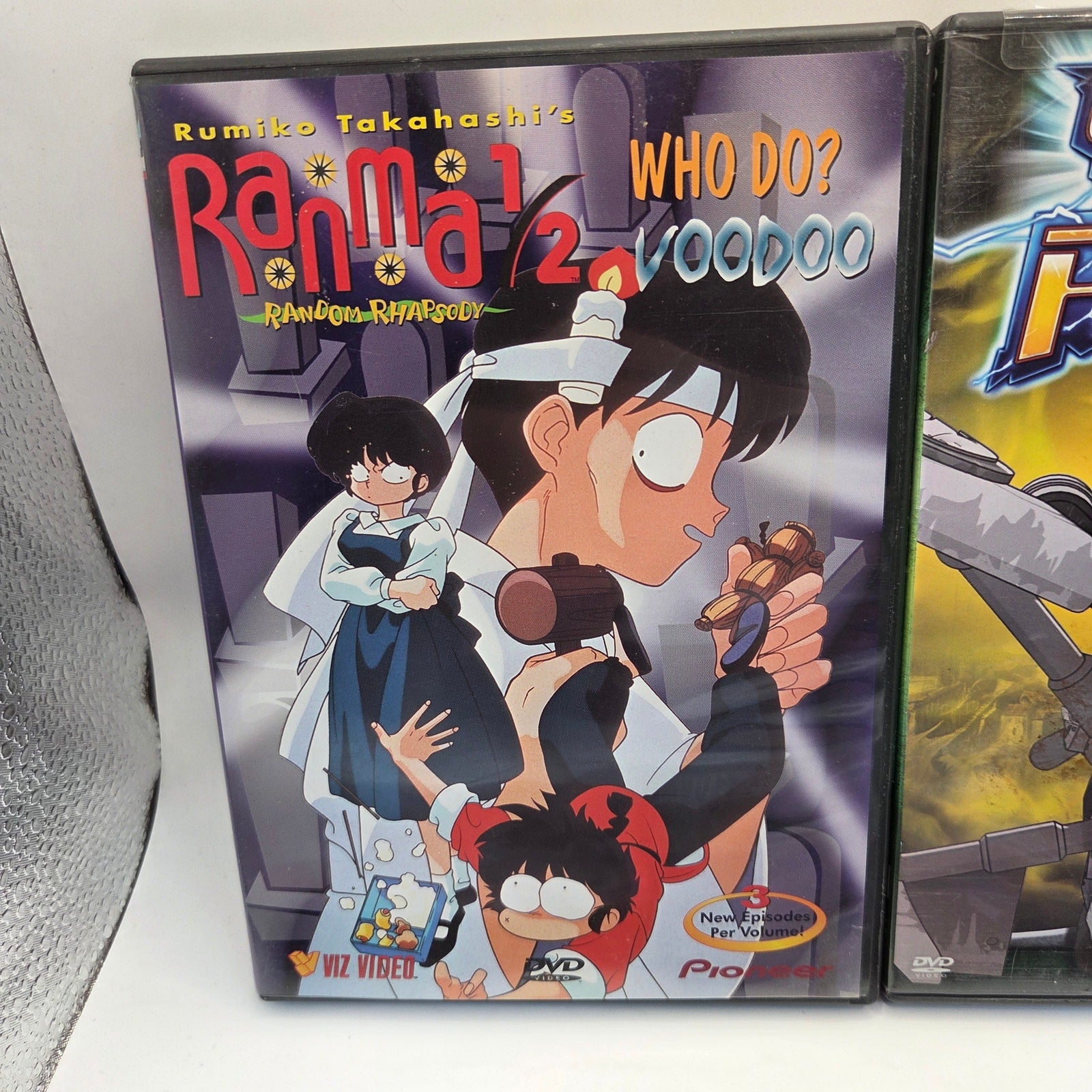 Anime DVD Lot Ranma 1/2 Storm Hawks Beyblade Yu-Gi-Oh Protectors 5DVD