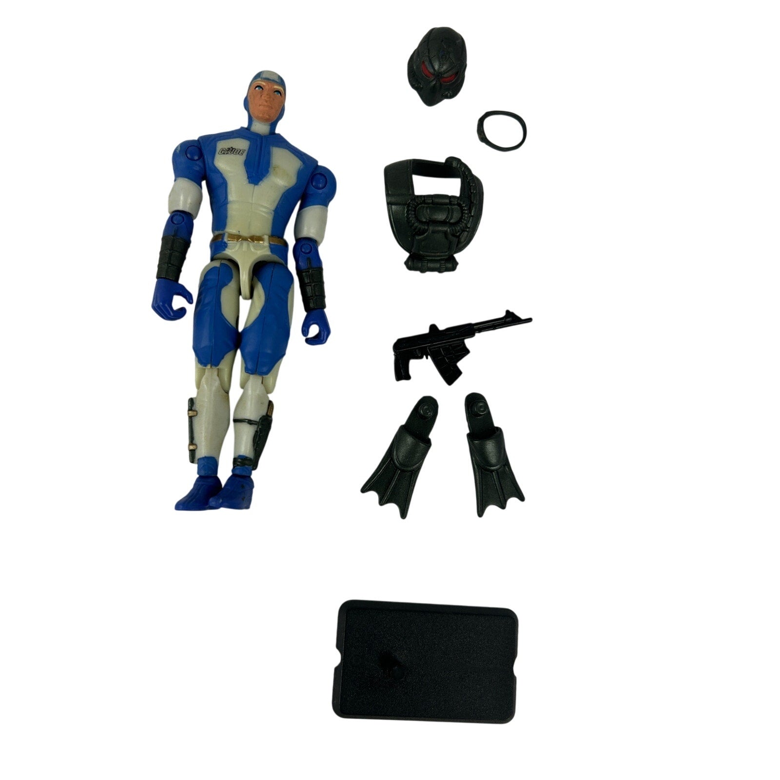 Hasbro GI Joe Figure Lot Shipwreck Wet Suit x2 Depth Charge x2 Accessories