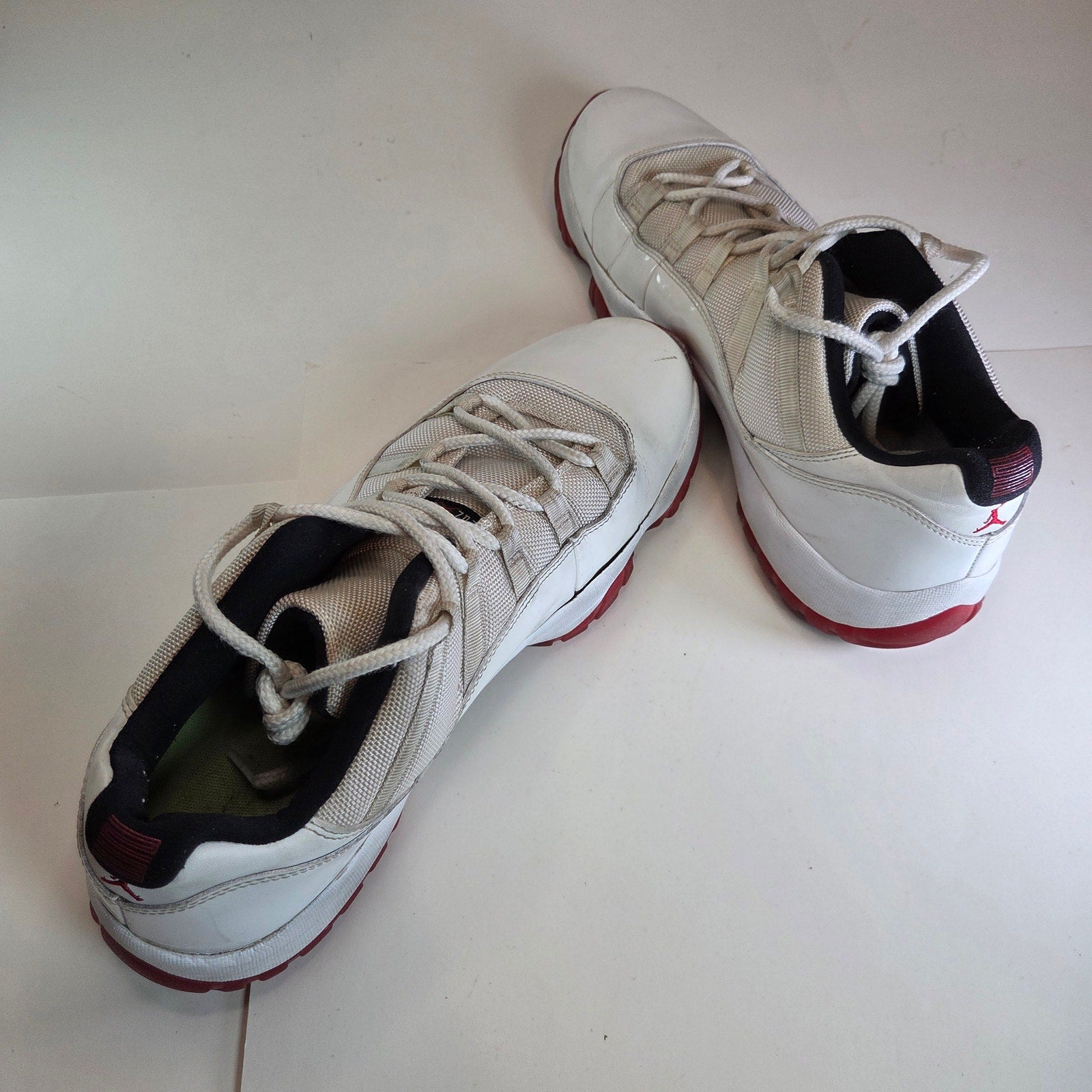 Nike Air Jordan 11 Retro Low Cherry 2012 White Red Size 13 528895-101