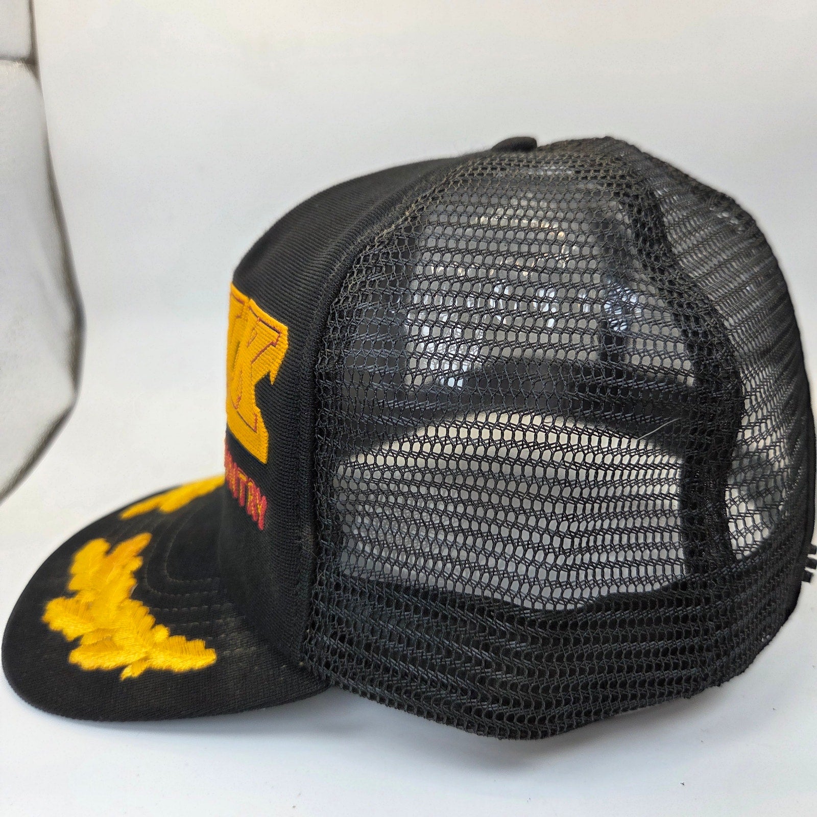 Vintage KCHK 1350 AM Rock N Roll Country USA Mesh Trucker Snapback Hat