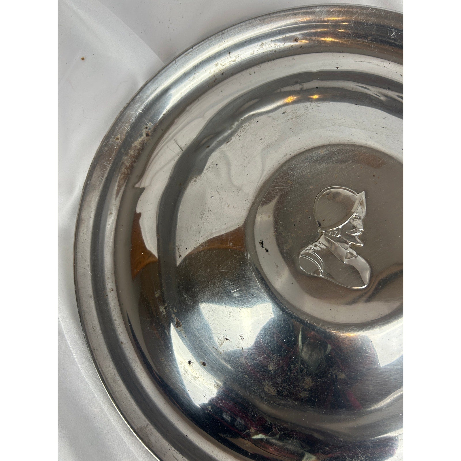 Vintage 1951–1954 DeSoto 15 Inch Chrome Hubcap Wheel Cover Part 1324552