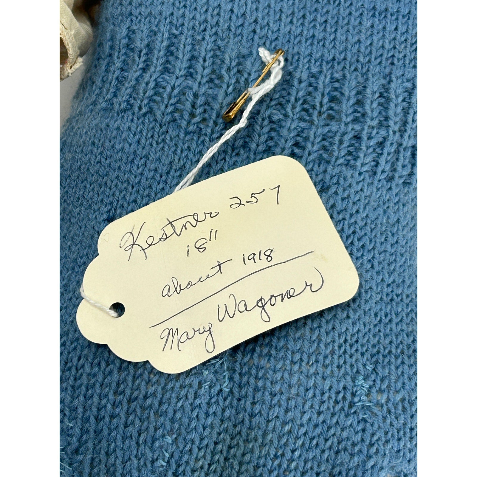 Antique Kestner 257 bisque baby 18in Germany sleep eyes open mouth