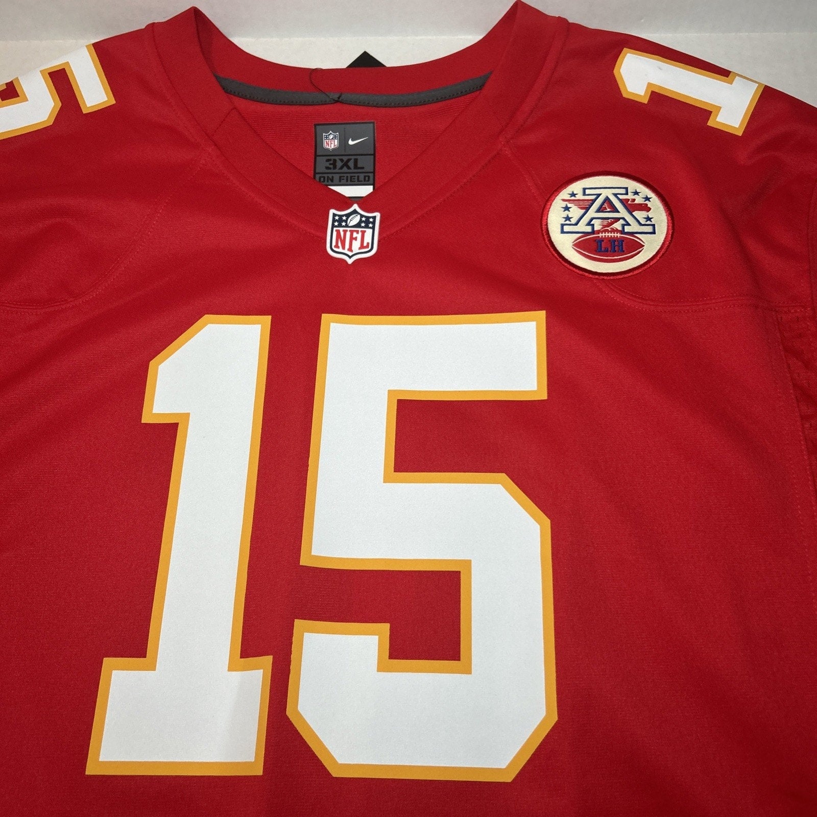 Patrick Mahomes Kansas City Chiefs Nike NFL On Field Jersey Color Red Size XXXL