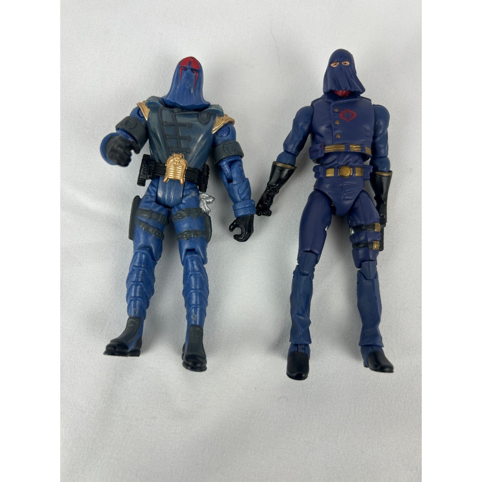 GI Joe Cobra Commander Figure Lot Neo Viper Baroness C.L.A.W.S.