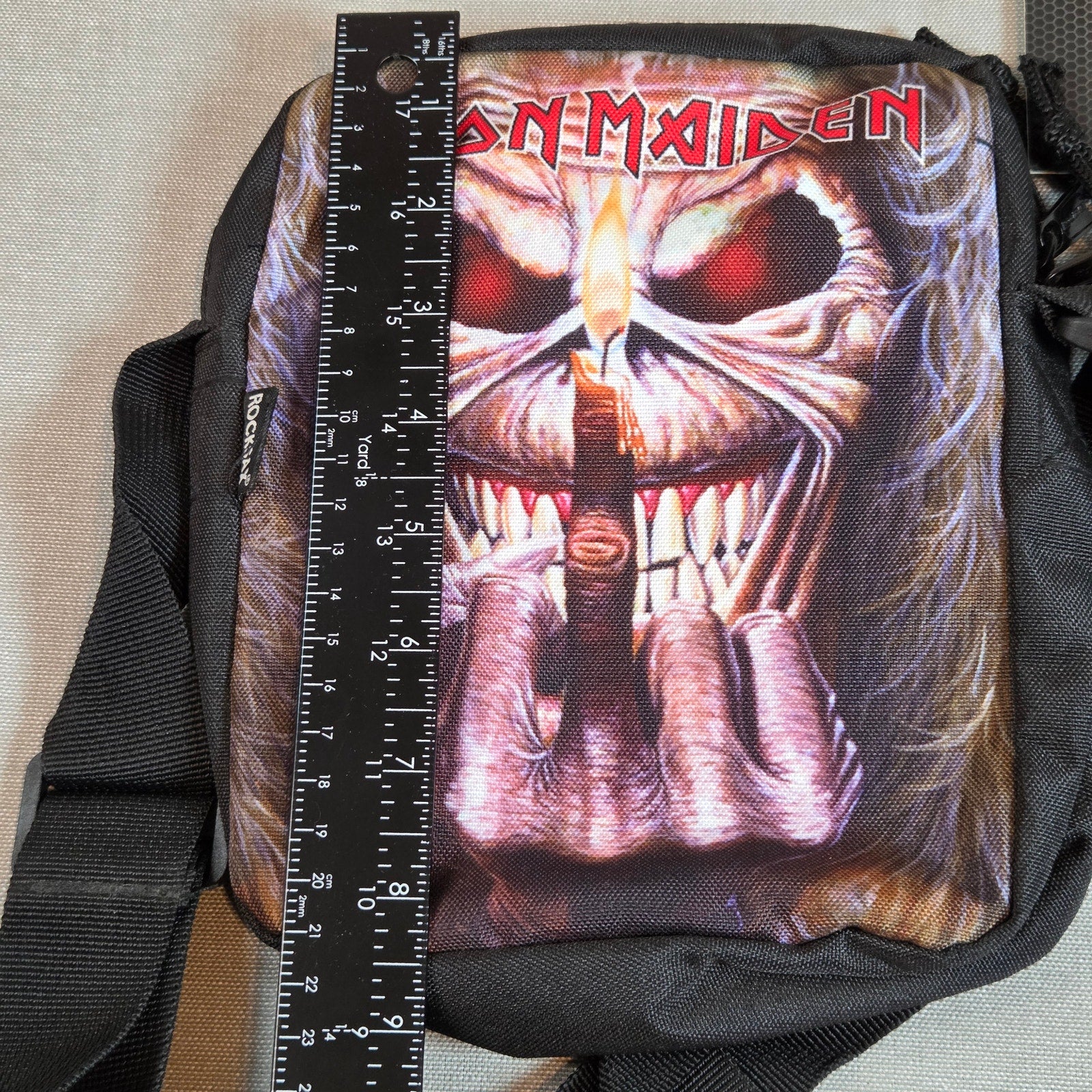 Iron Maiden Rocksax Crossbody Shoulder Bag NWT 2022 Official Licensed