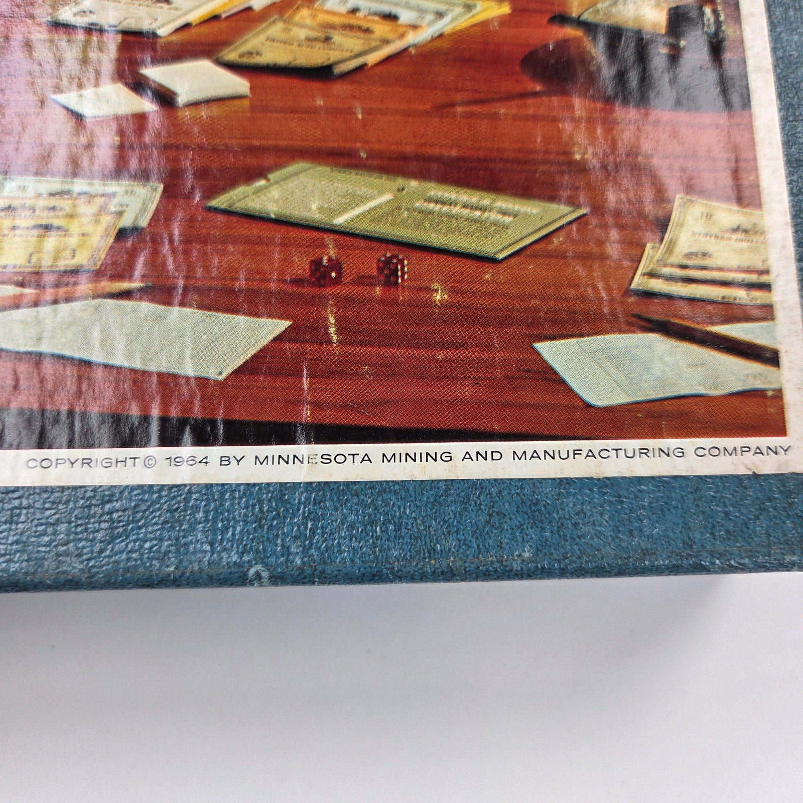 Vintage 1964 3M Bookshelf Game Stocks & Bonds Complete Investment Board Game