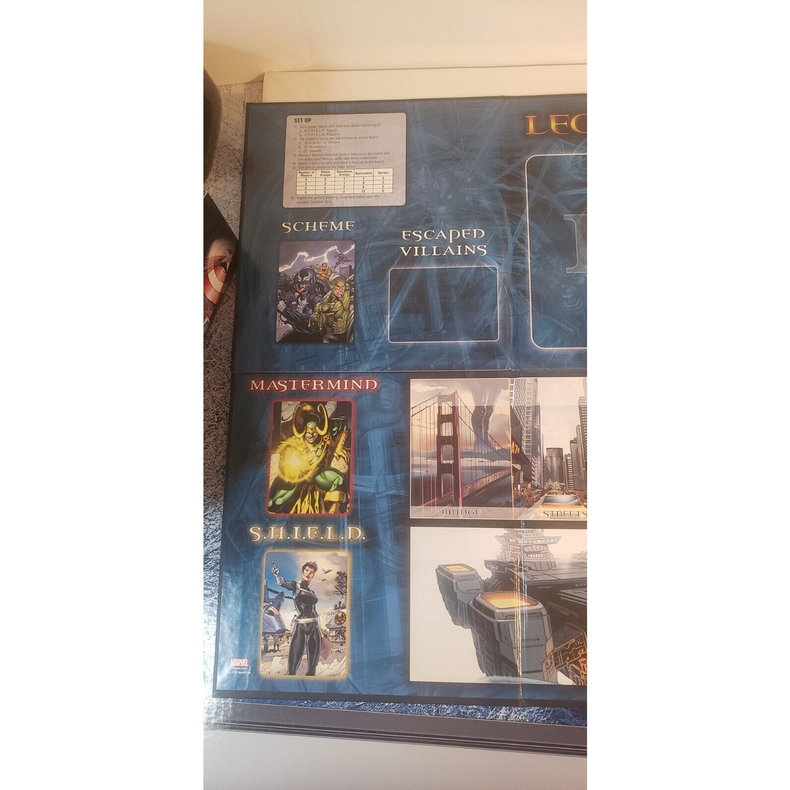 Upper Deck LEGENDARY A Marvel Deck Building Game ~ 100% Complete ~ MINT!