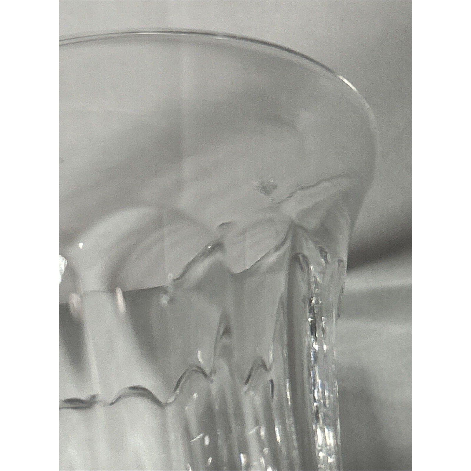 Heisey Continental Colonial Panel Wine Goblets Set of 3 Fluted Stem 339