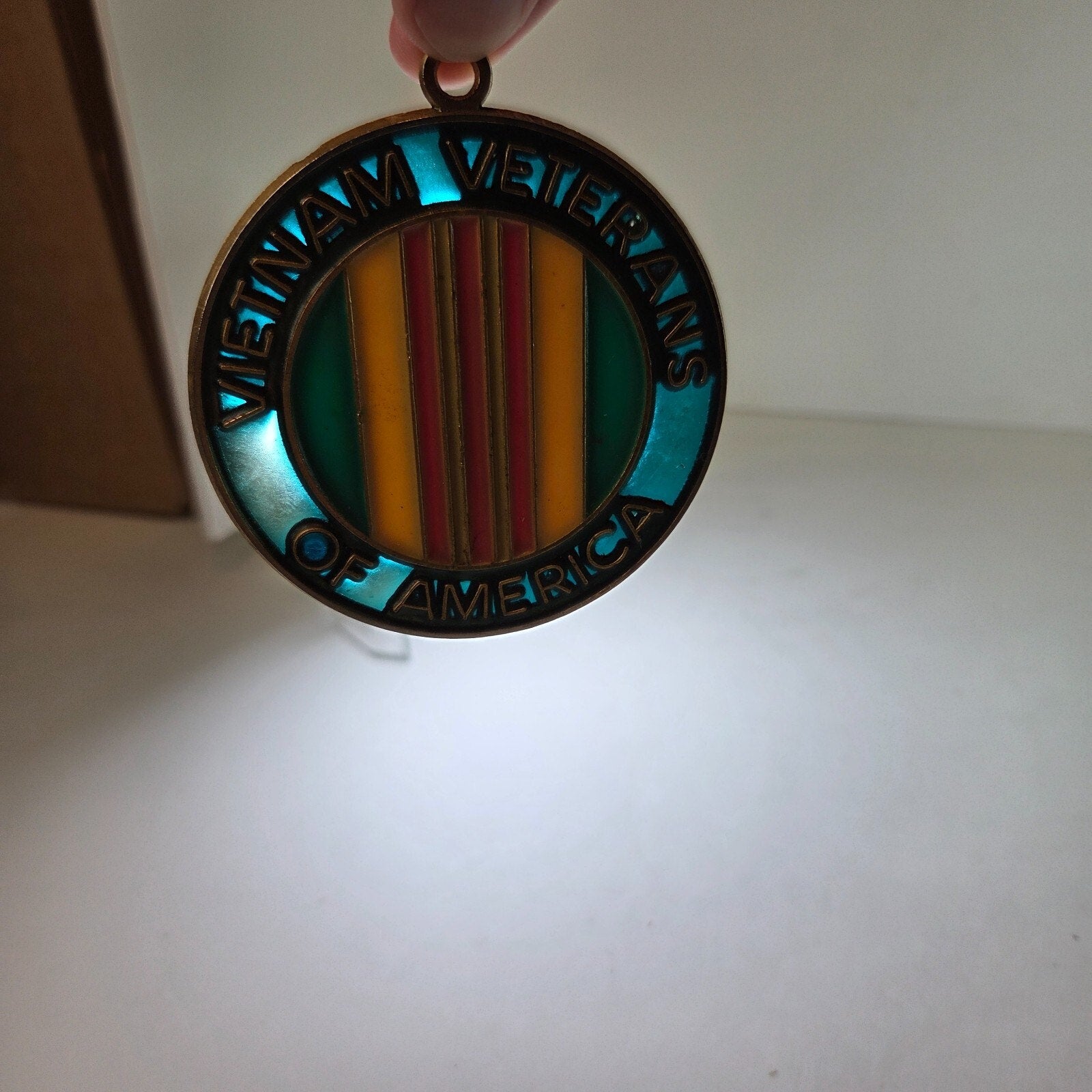 Vietnam Veterans of America Medallion / Sun Catcher