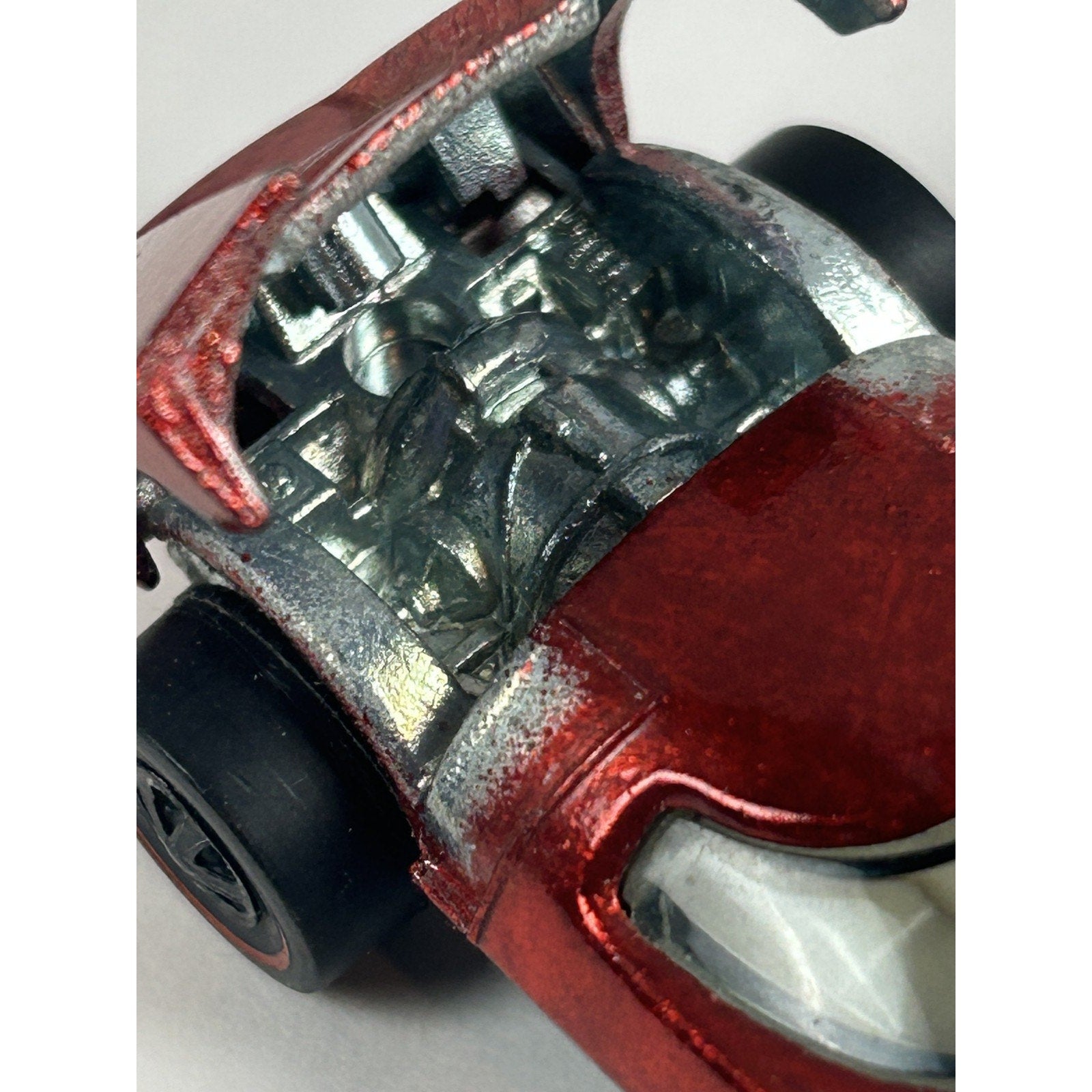 Vintage Hot Wheels Redline Turbofire Diecast Car 1969 USA Spectraflame Red