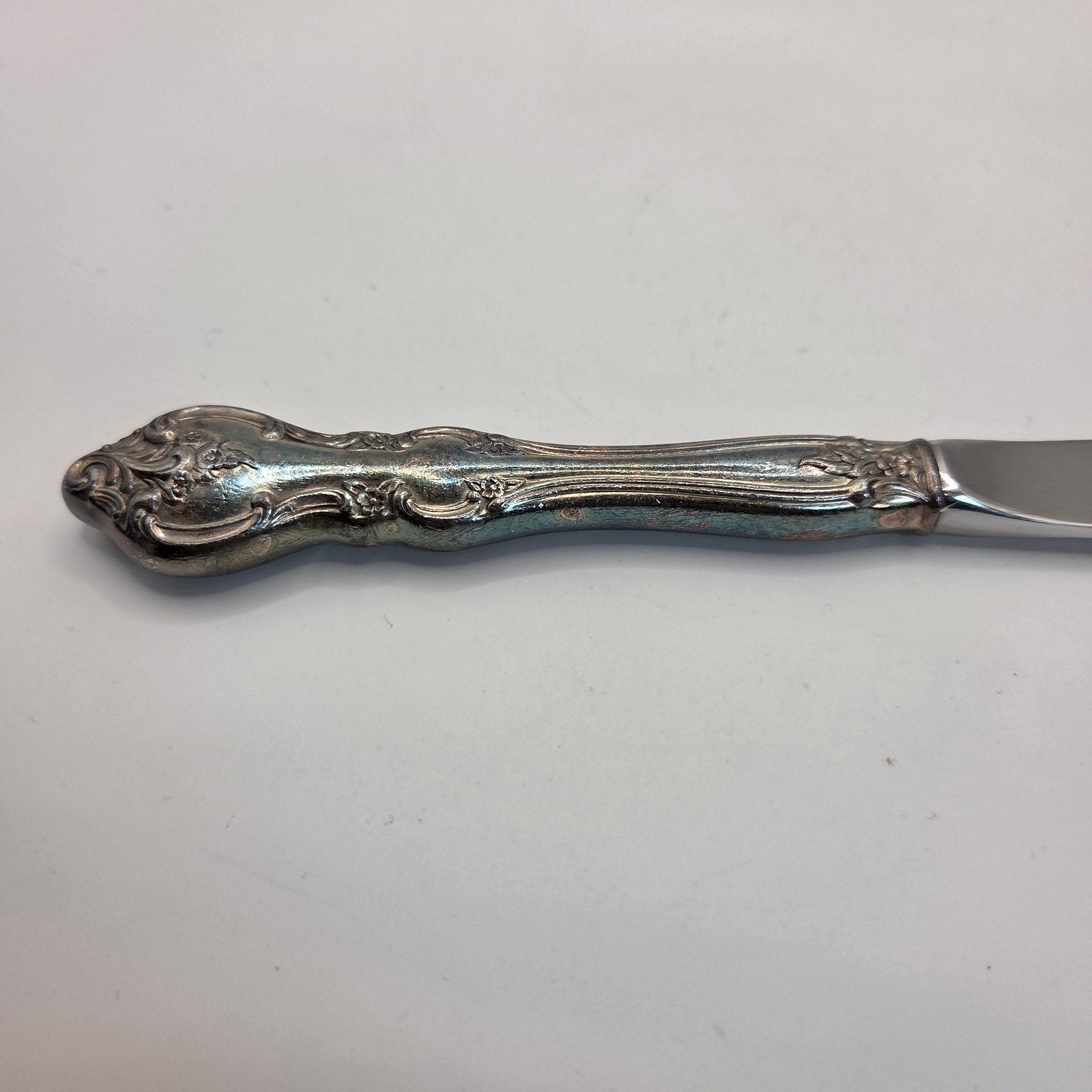 International Silver Deepsilver Countess Dinner Knives Set of 8 Vintage 1971