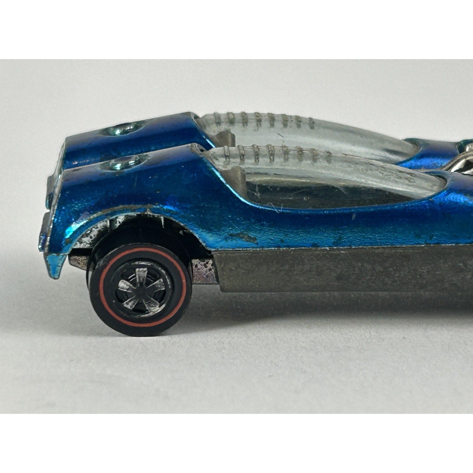 Vintage Hot Wheels Redline 1969 Splittin' Image Mattel Diecast Car W/Badge