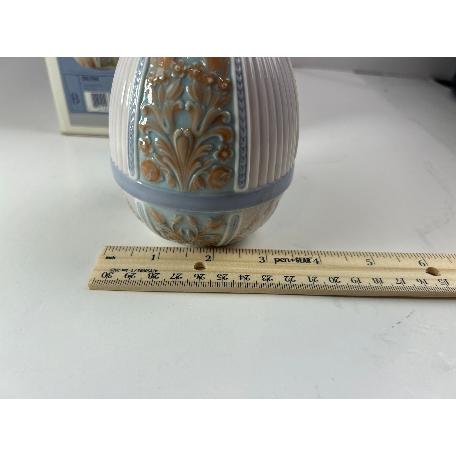 Lladró 06294 Fall Egg Porcelain Four Seasons Surprise Retired 2001 w/ Box