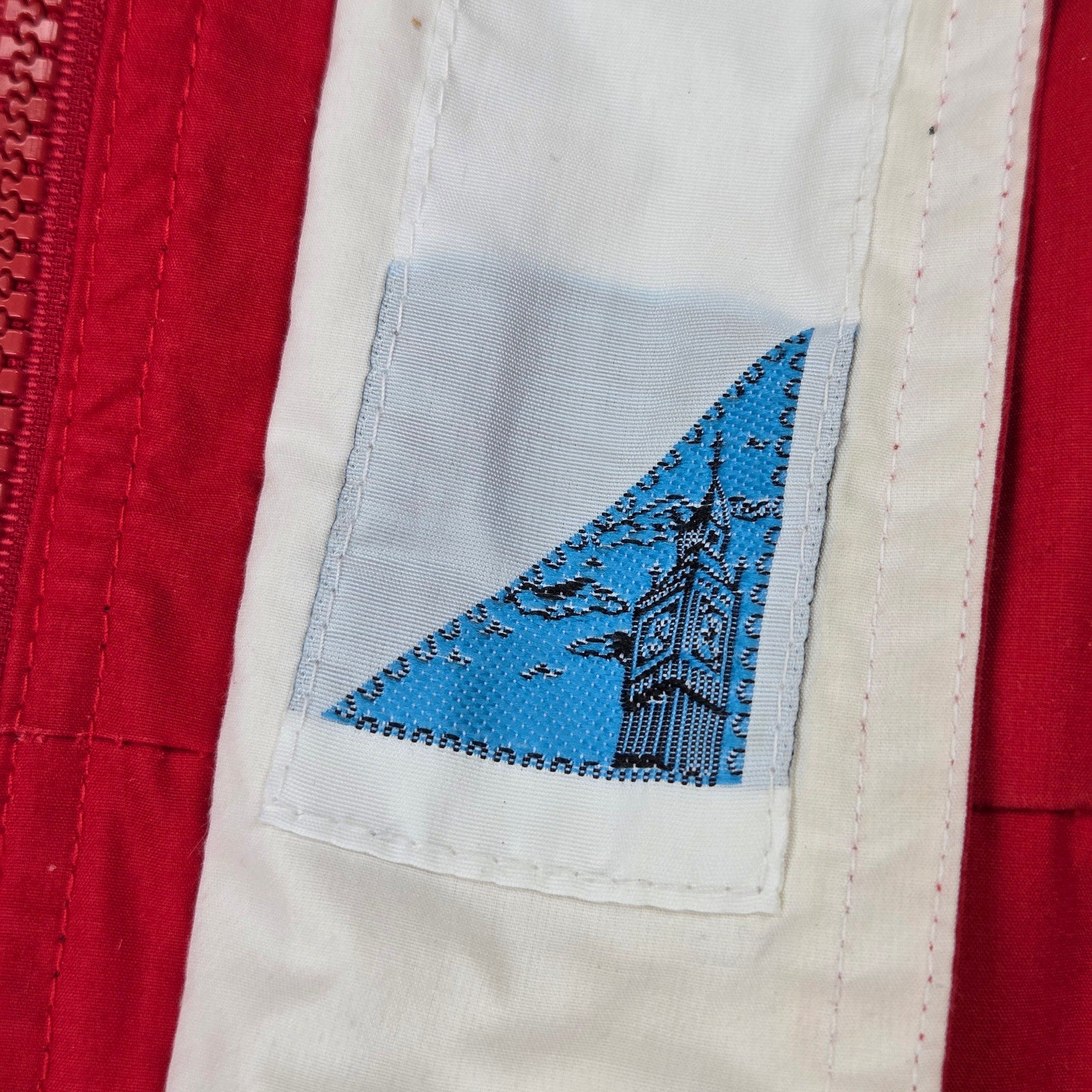 London Fog FOG Vintage Sailing Jacket Windbreaker Hooded Korea Mens M