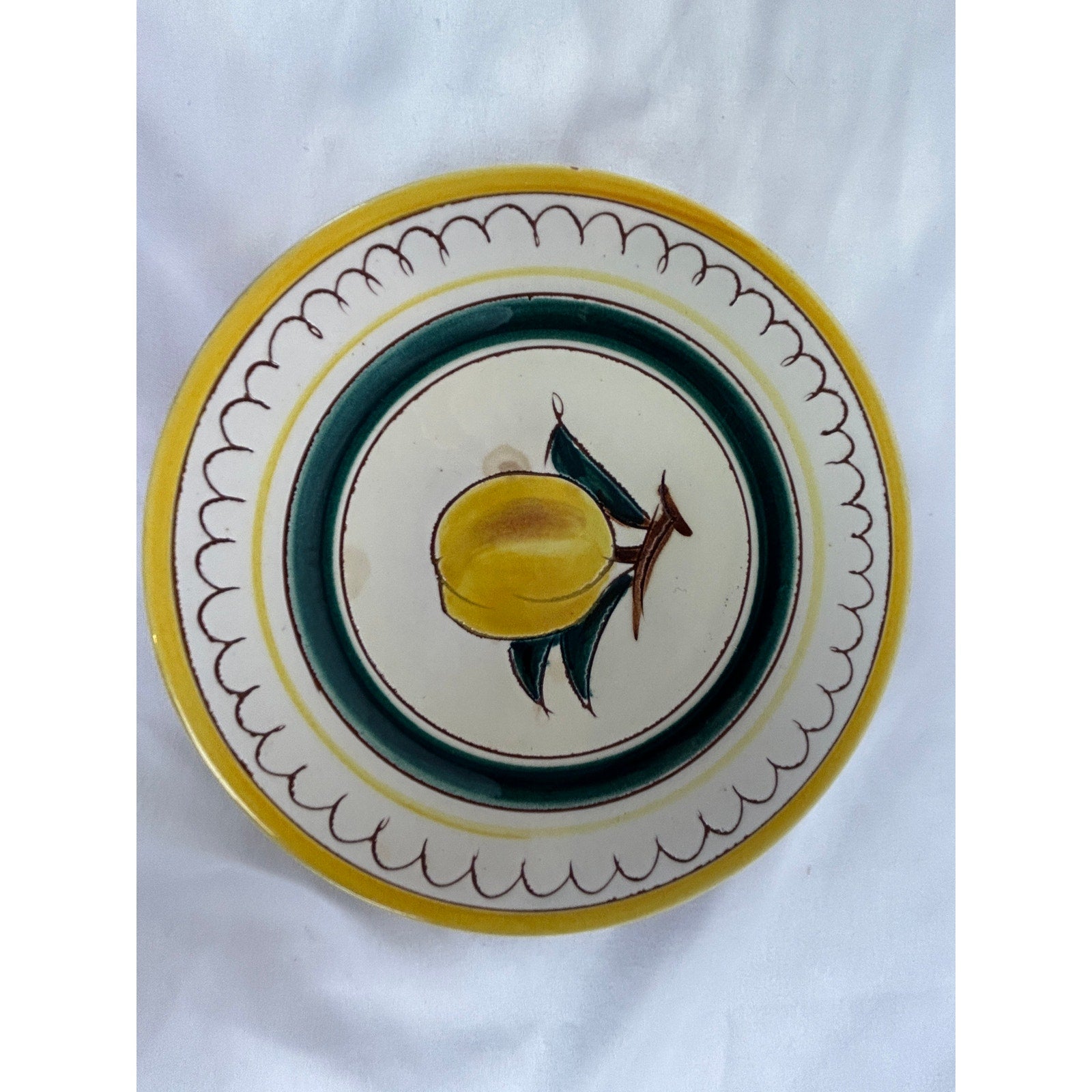 Stangl Pottery Fruit Salad Plates Set of 5 Vintage Trenton NJ