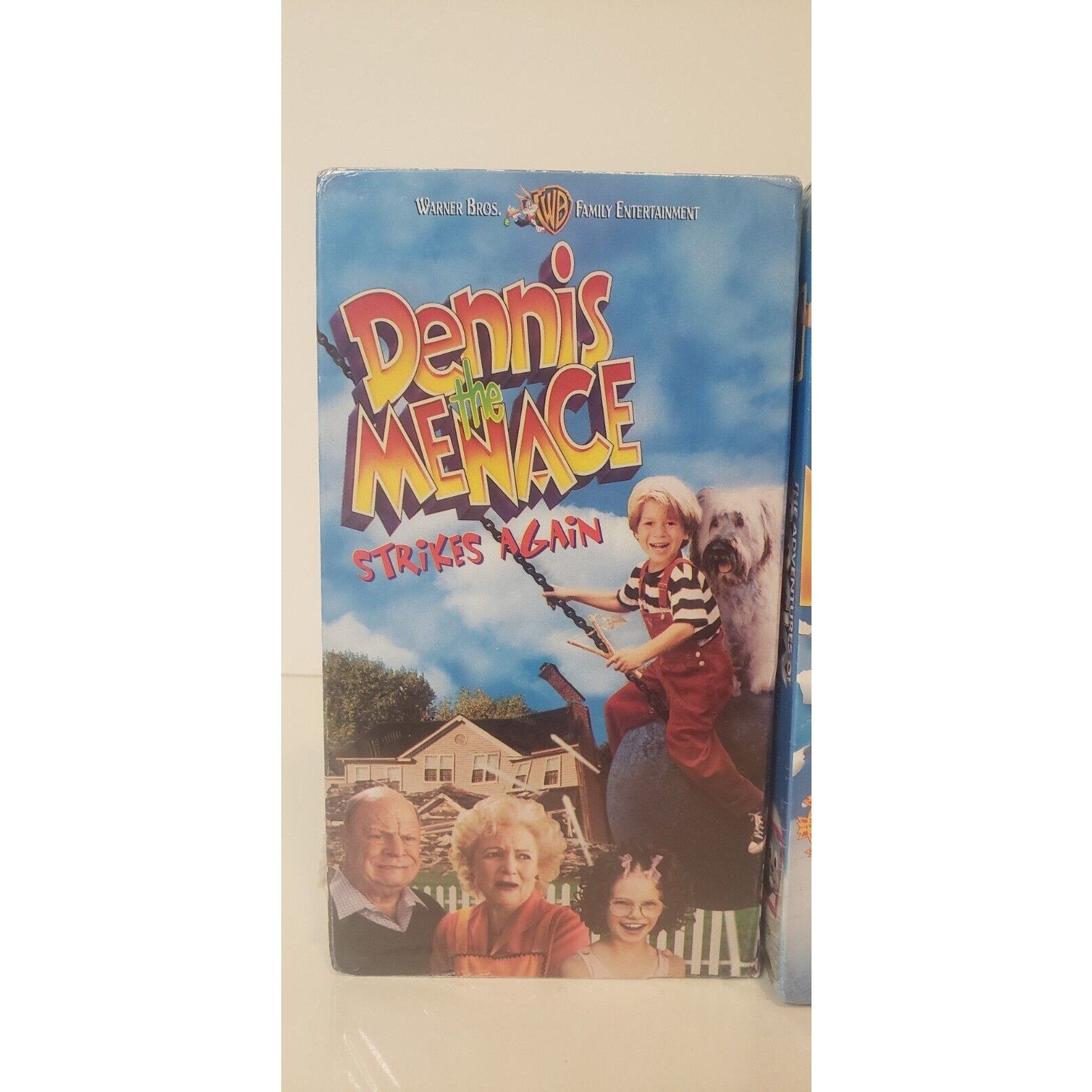 Dennis the Menace/Rocky & Bullwinkle VHS New Sealed Lot of 2 Kid's Movies