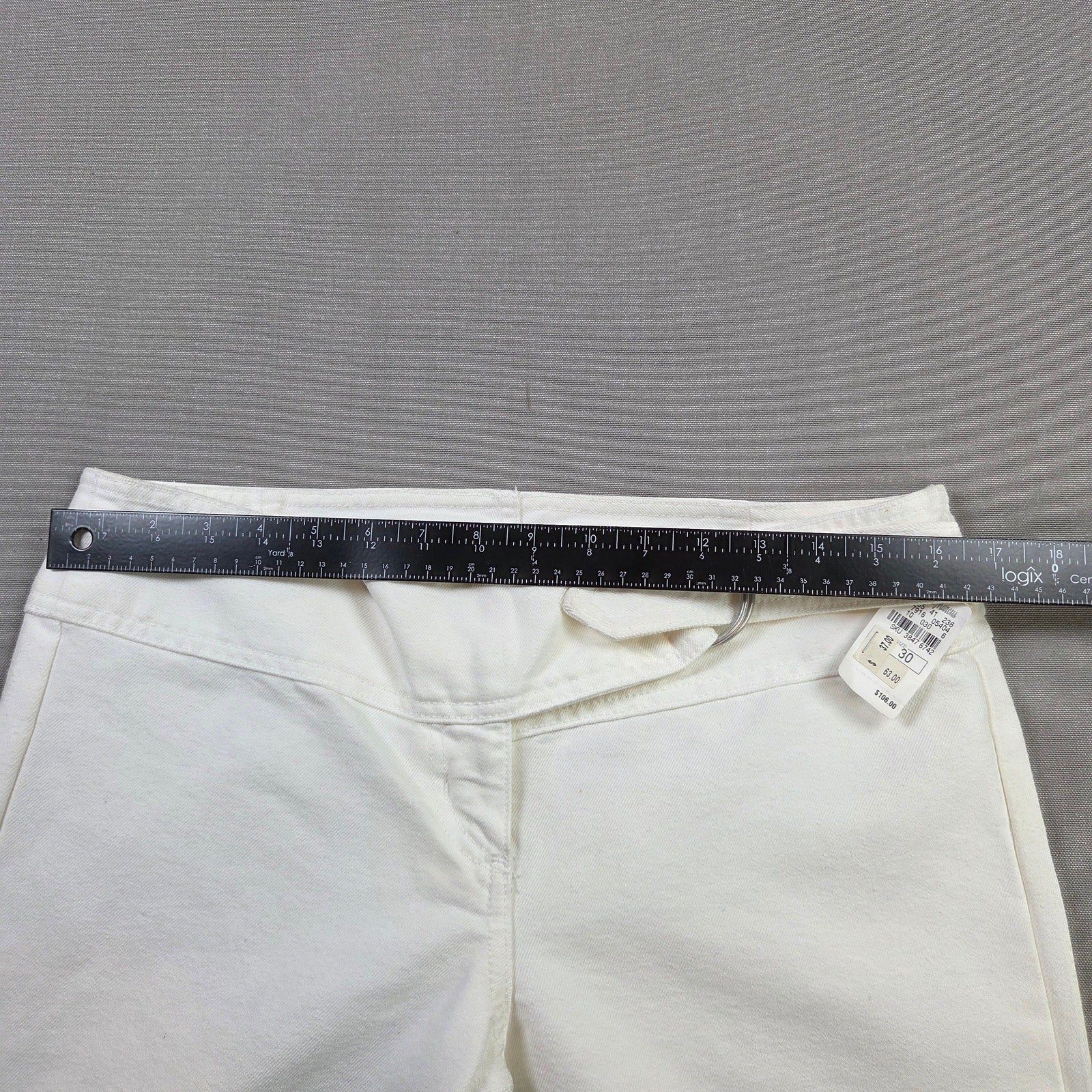 Juicy Jeans USA White Low Rise Flare Bell Bottom Pants Women’s Size 30