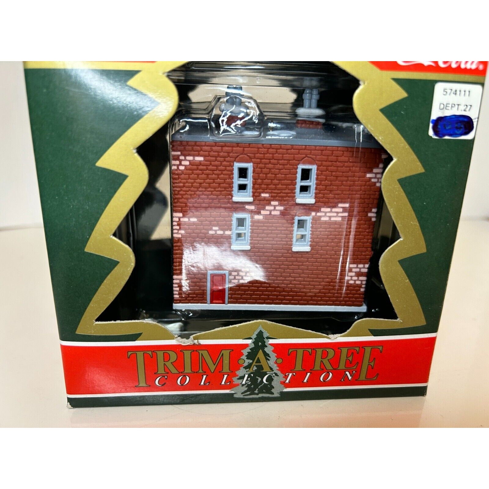 Coca-Cola Trim-A-Tree Collection Ornaments Set of 2 – Vintage 1990s x89