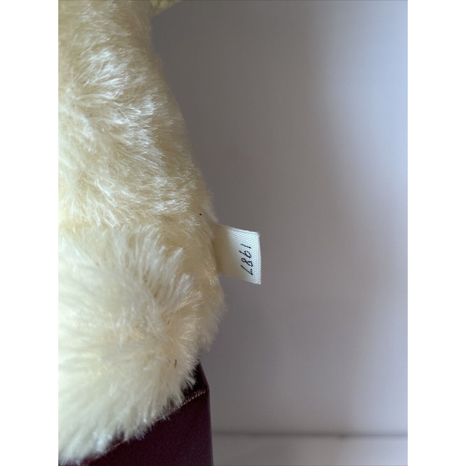 Merrythought Daisy Cranberry Hat Box Bear Mohair Ltd Ed 36/1000 UK 1994 w/ Tags