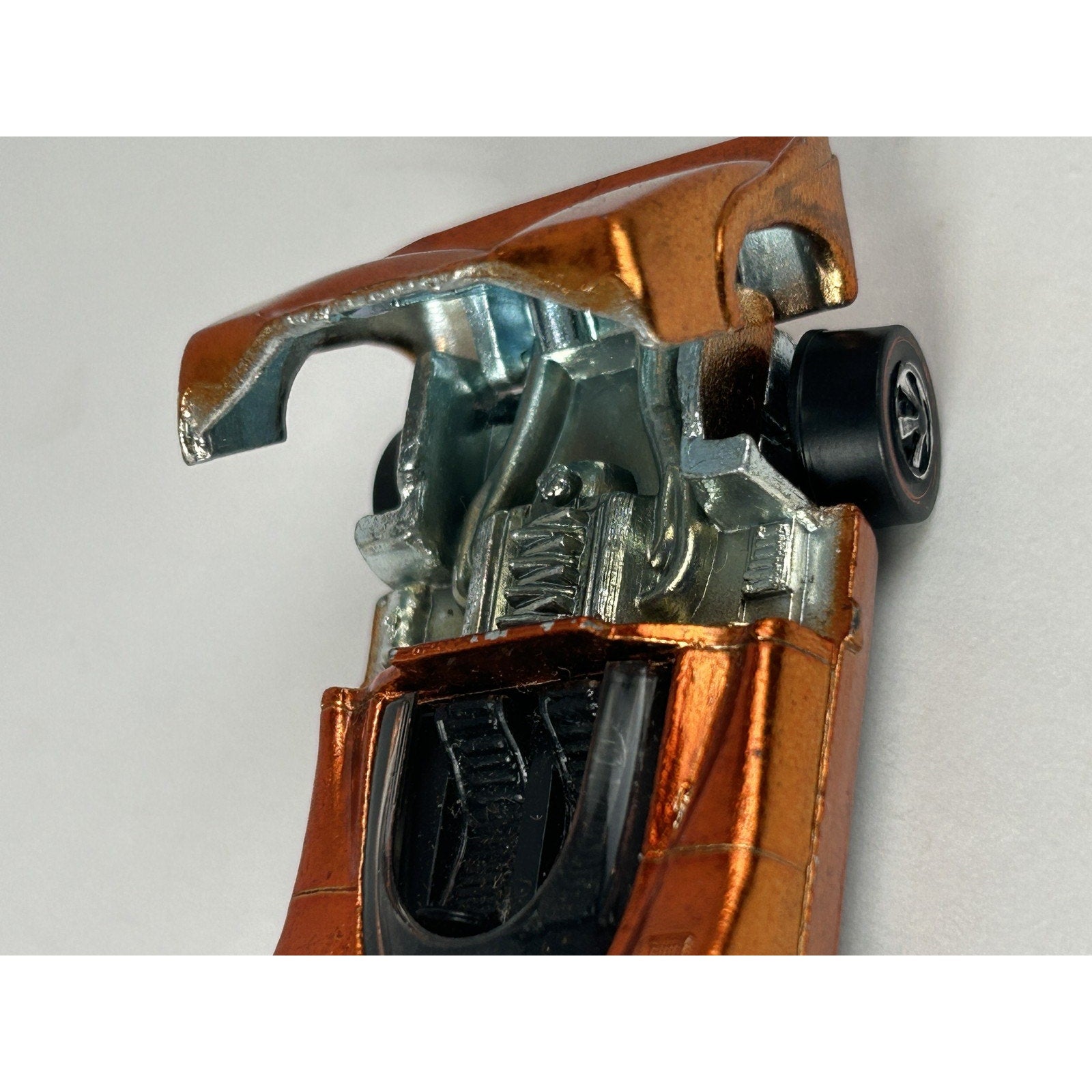 Vintage Hot Wheels 1969 McLaren M6A Redline Diecast Car W/Button