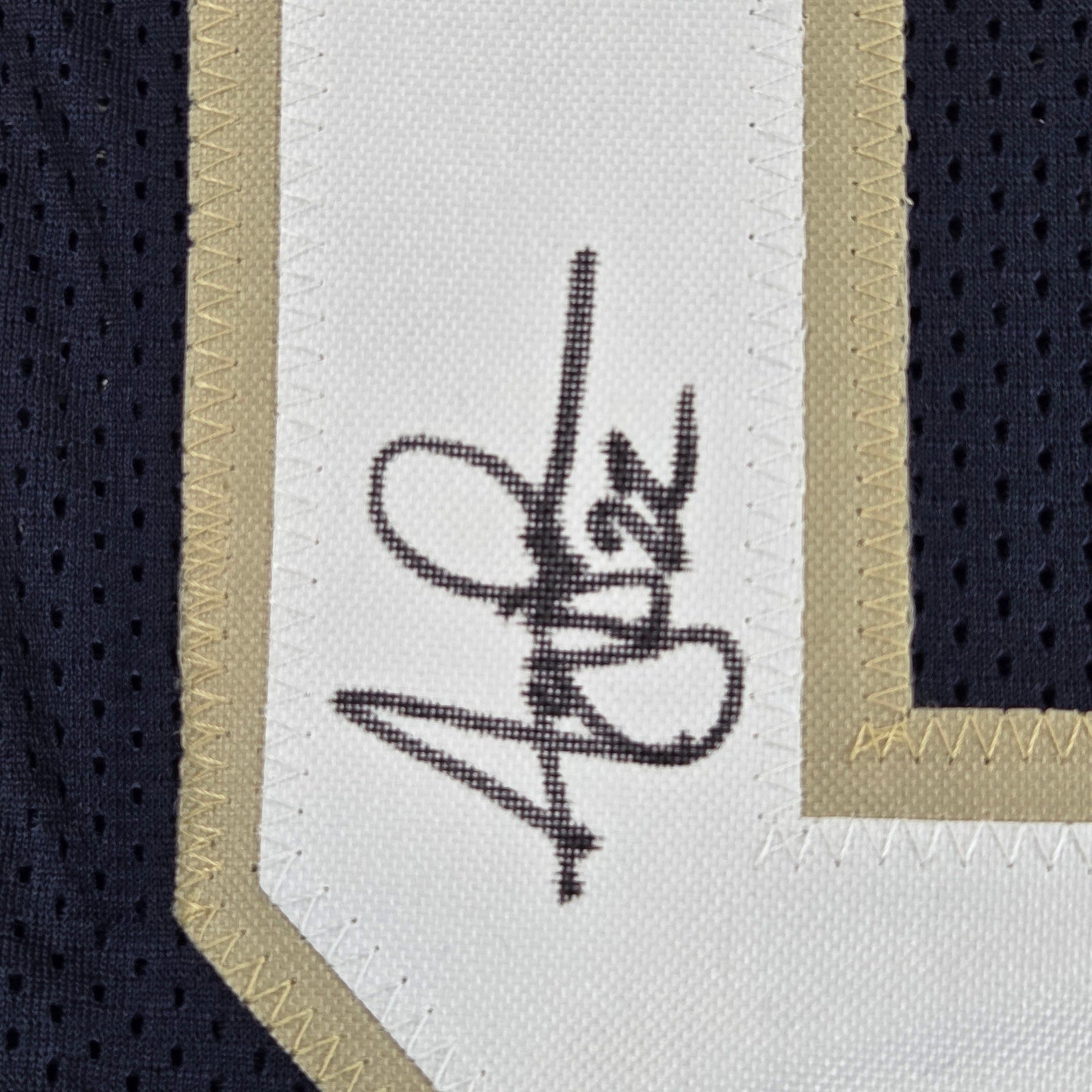 Notre Dame 1988 National Champions Team Signed Jersey 10 Autos BAS Witness