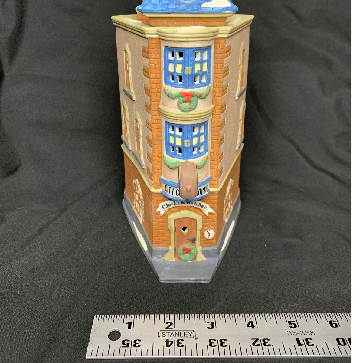 Department 56 City Clockworks 5531-0 Christmas In The City Lighted Building