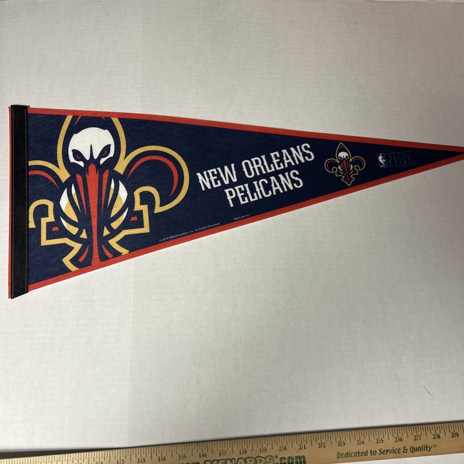 New Orleans Pelicans NBA 12 X 30 Wincraft Felt Pennant