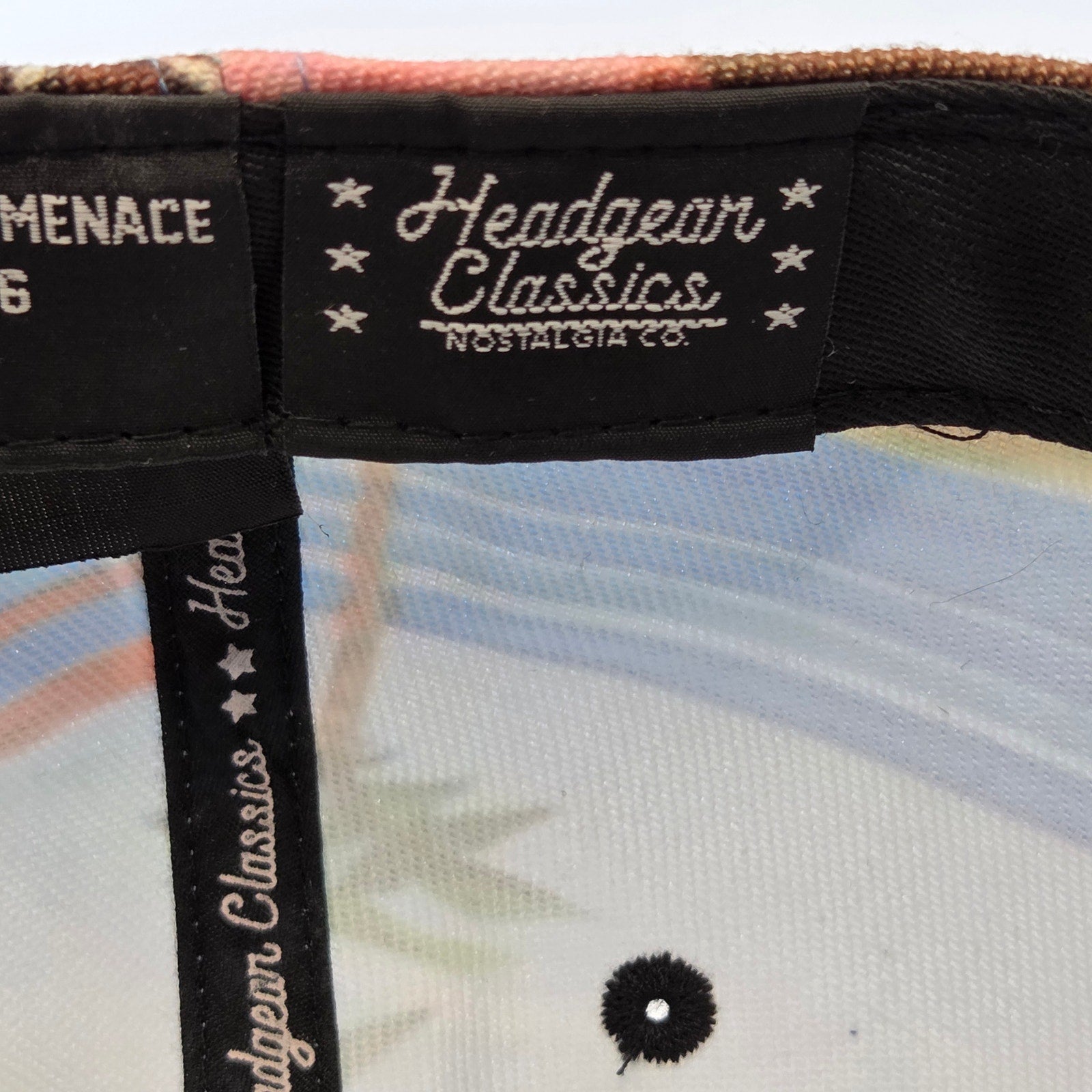Headgear Classics Dont Be A Menace Loc Dog Fitted Hat 7 1/4 HGC NWT Cap